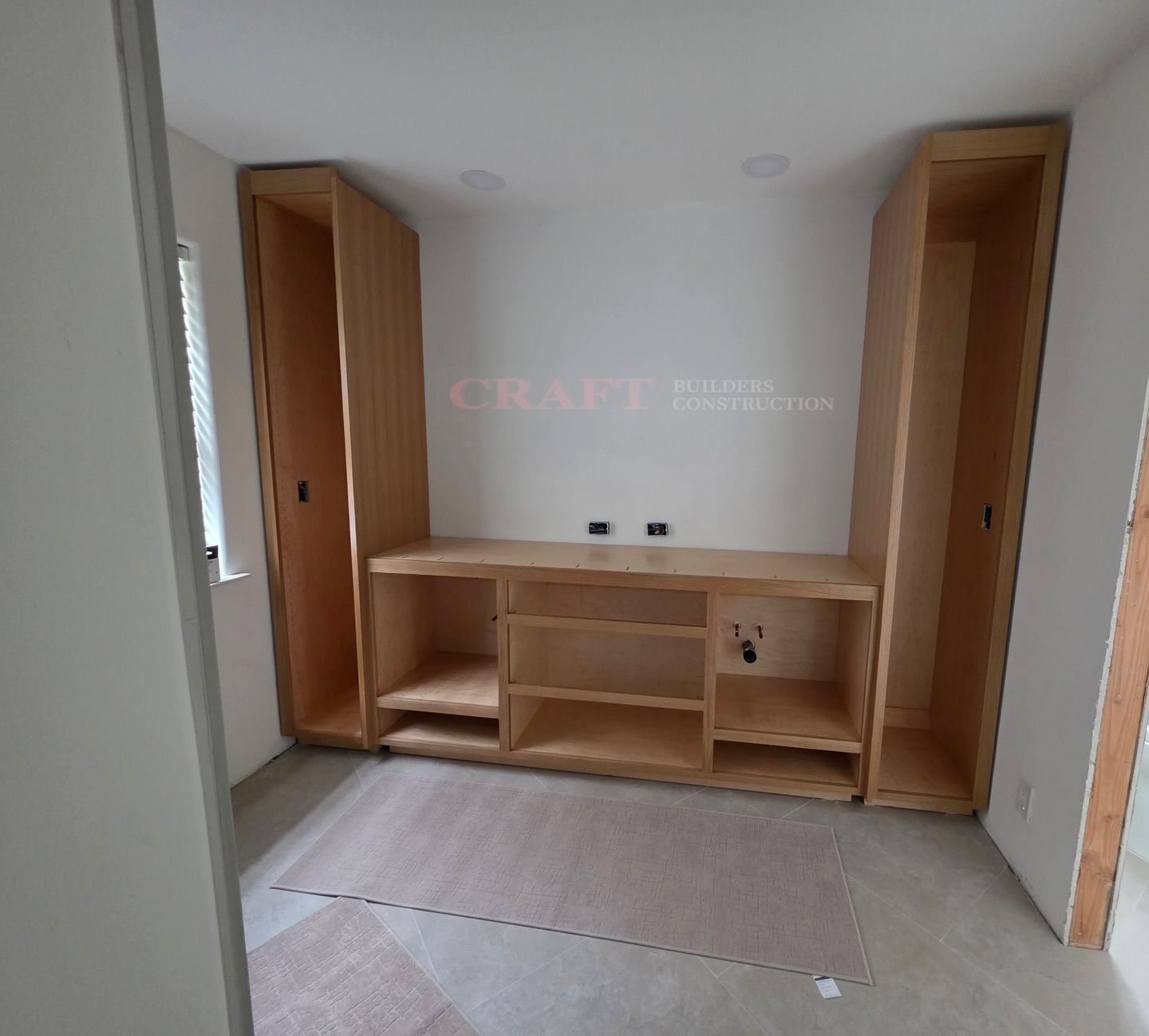This bathroom vanity is coming together beautifully. Stay tuned-Friday we’ll share the latest update built by @craftbuildersconstruction