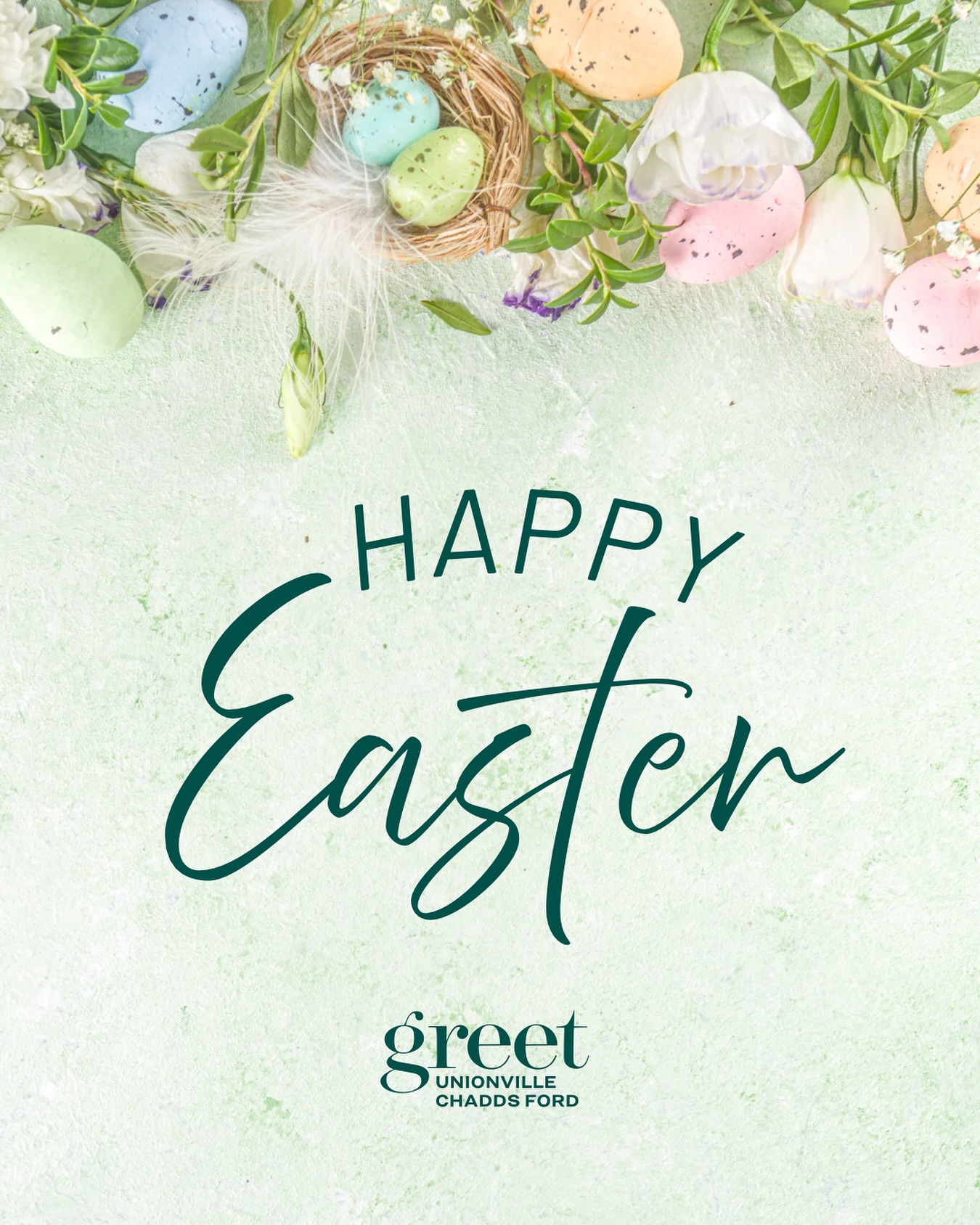 Happy Easter from the Greet team! 🌷