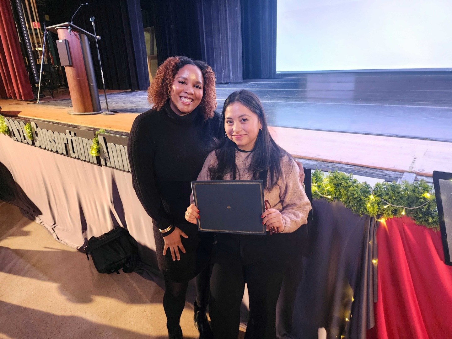 ✨ Scholar Spotlight ✨
Huge congratulations to our scholar Camila, who was celebrated earlier this year at the Annual Consortium Conference for earning her Seal of Biliteracy! 🌟🗣️
This incredible achievement is a testament to her dedication, hard work, and commitment to honoring her languages.
We are SO proud to have scholars like Camila in our community. Keep shining! 💛
#ScholarSpotlight #YouthLeaders #Proud #bilingual