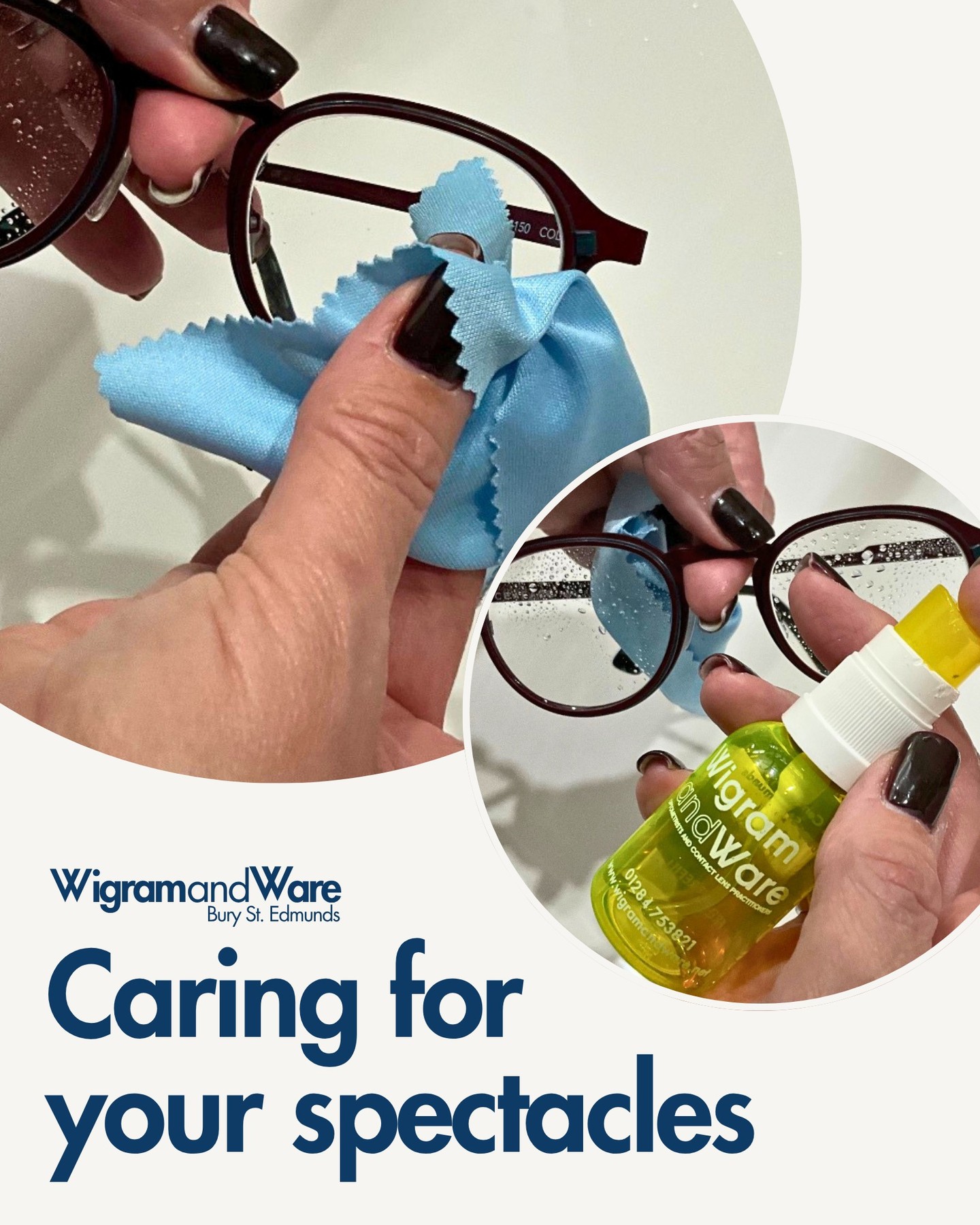 Are you cleaning your glasses correctly?๐
Here's how we recommend doing it:
๐๏ธ Start with a rinse. If your glasses are particularly dirty, hold them under the tap for a few moments first. This lifts away any grit or dust that could scratch your lenses. Avoid hot water โ it can damage lens coatings over time.
๐๏ธ Use the right solution. Spray both sides of your lenses with an alcohol-free lens cleaning solution. Everyday products like hand soap or screen cleaner might seem harmless, but they can strip the coatings that protect your lenses.
๐๏ธ Choose the right cloth. Clean with a proper lens cloth โ not a tissue, not your sleeve. Tissues are rougher than they seem and can cause tiny scratches you might not notice at first but will over time.
๐๏ธ Don't forget the cloth itself. Wash it at 30ยฐ about once a month, or replace it regularly. A dirty cloth won't do much good.
And here's the good news, when you buy your glasses from us, we include a complimentary cleaning cloth and solution as standard. We'll also give you free refills and replacement cloths for the entire life of your specs. Just pop in anytime to top up.
Any questions about caring for your glasses? Our team are always happy to help.
๐ 01284 753821
๐ 3-4 Central Walk, Bury St. Edmunds
#GlassesCare #EyewearTips #LensCleaning #OpticiansAdvice #LocalOpticians #EyeCare