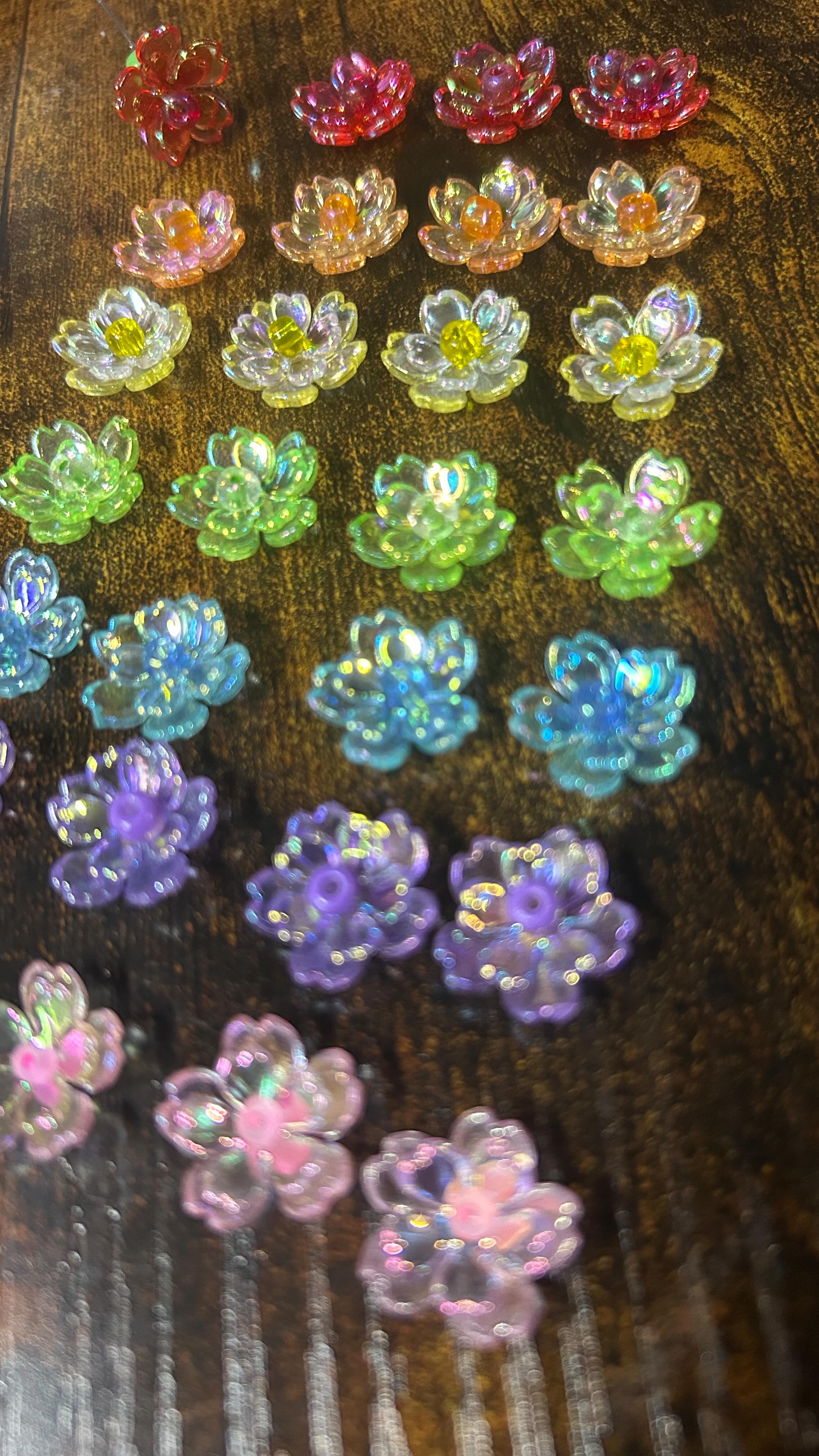 Just over here making all the flowers for Spring. 😍