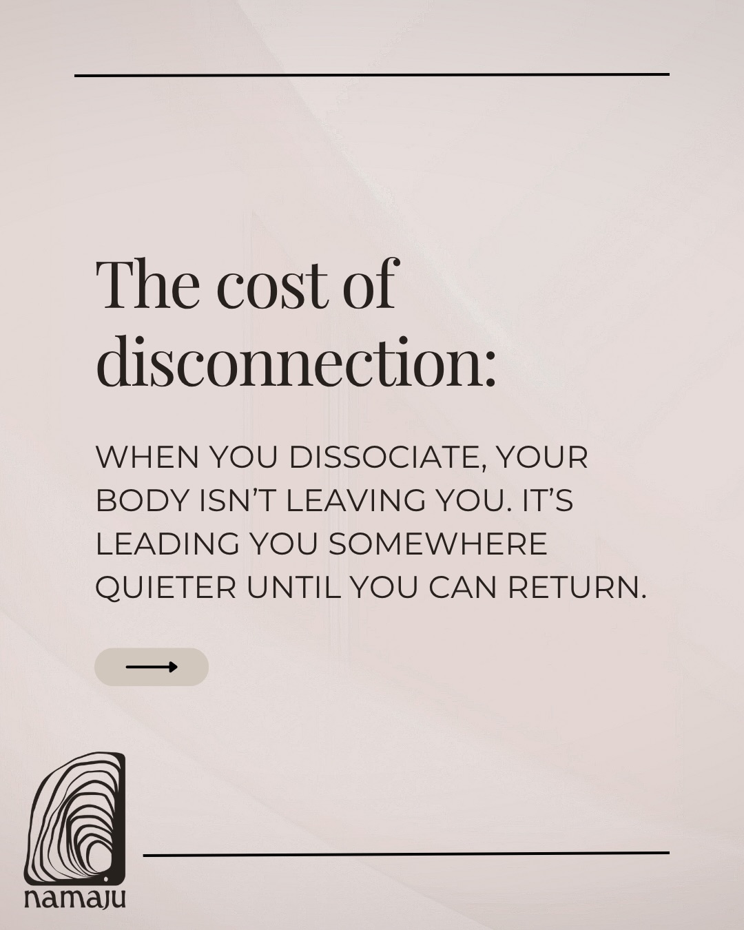 You don’t need to fix what your body learned to do to survive.
Those patterns of shutting down, over‑doing, or tuning out — they all started as protection.
Disconnection is your body’s way of saying, “It’s been too much.”
And the moment you stop pushing against it, the healing begins.
Don’t silence your symptoms — translate them.
Every ache, every breath, every restless night is a language.
It’s your body asking for attention, not effort.
This isn’t about effort or control.
It’s about softening into awareness.
The more you listen, the more your body speaks —
and the more life quietly begins to return.
#reconnectionpractice #presenceoverperformance #healingjourney #bodyawareness #mindbodybalance
