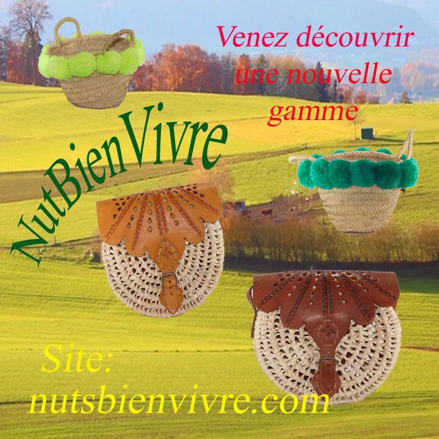 une toute nouvelle gamme de vannerie pour l'été, bonne découverte.