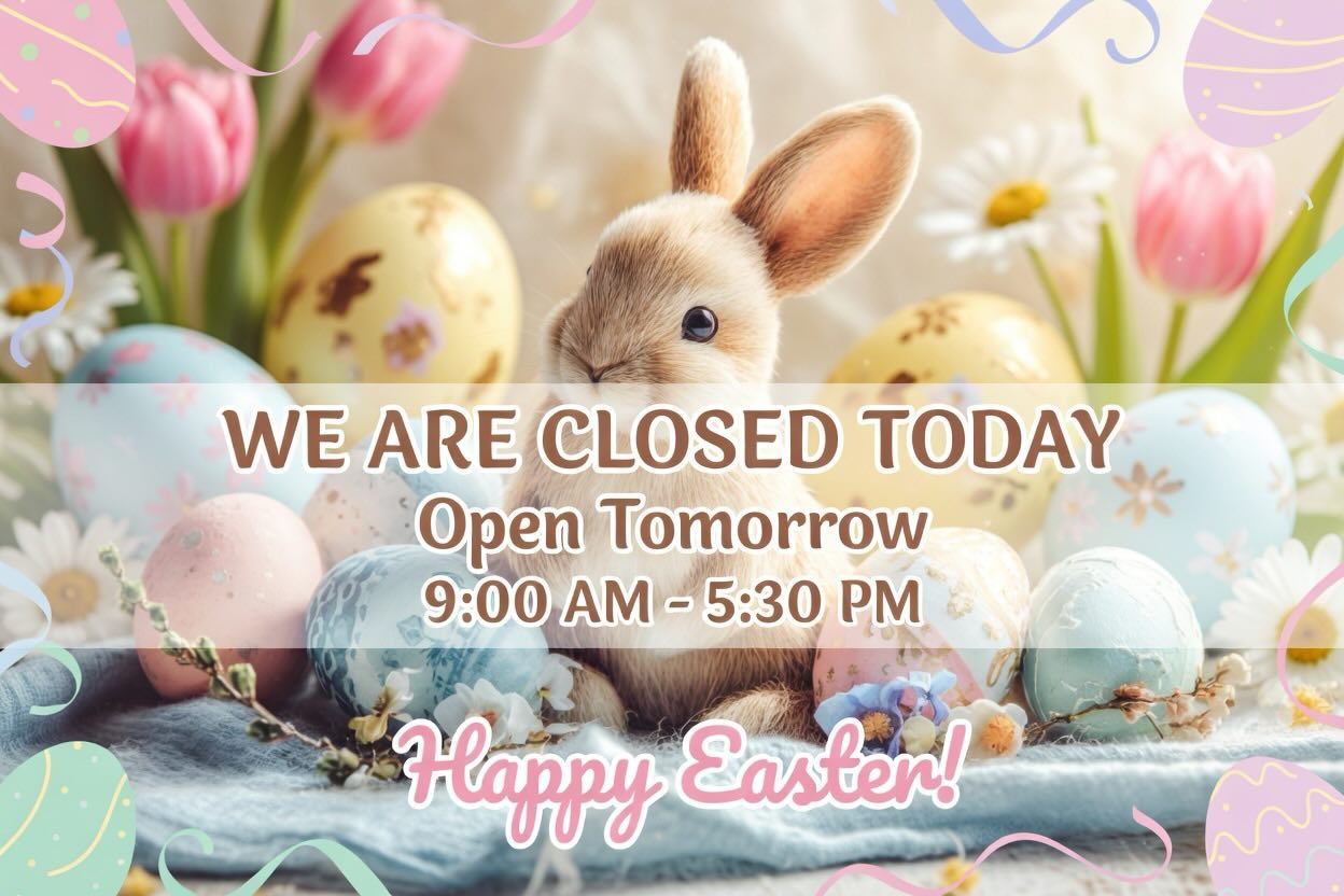 We are closed today (Monday 6th April) but we’re open tomorrow (Tuesday 7th April) from 9:00am – 5:30pm
So why not pop in to see us, we can help with:
🛠️ Repairs
💎 Cleaning
🔋 Watch Batteries
🎁 Gifts for Every Budget
💍 Wedding Bands and engagement ring
💰Selling your old gold
And so much more.
We look forward to you visiting us soon.
#flitwickjewellers #bankholidaymonday😎☀️ #shoplocal #independantbusiness