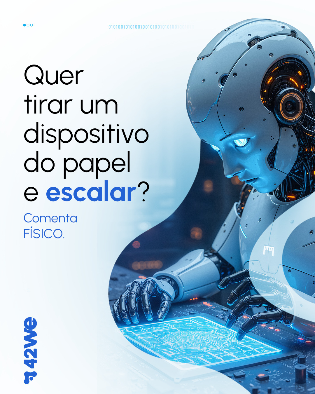 Quer tirar seu dispositivo do papel e escalar de verdade? ⚙️🚀
A diferença entre “protótipo bonito” e produto de mercado está no que quase ninguém faz direito: integração, validação no mundo real e um plano claro de escala. 🔗📲☁️
Na 42WE, a gente pega a ideia e transforma em produto completo: hardware eficiente, app com operação guiada, dados na nuvem e processos inteligentes para reduzir erro e acelerar adoção. ✅📈
Se você está construindo algo físico e quer colocar isso para rodar no campo sem gambiarra, esse post é pra você. 🤖⚡
Comenta FÍSICO e vamos mapear o caminho mais curto para seu produto ganhar mercado. 👇🔥
#42WE #DesenvolvimentoDeProdutos #ProdutoConectado #Hardware #IoT #Integração #Prototipagem #EngenhariaDeProduto #Inovação #Tecnologia #PhysicalAI #Robótica #Indústria40 #TechBrasil