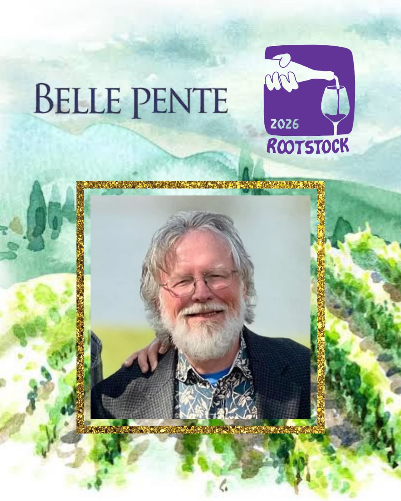 Rounding out our Rootstock line up is Brian O’Donnell of Belle Pente! We’re so excited to have Brian back on the road with us. He’s bringing some of his incredible wines; if only he could bring the view from the top of the winery with him! ⛰️ See you Monday, friends!
@bellepente