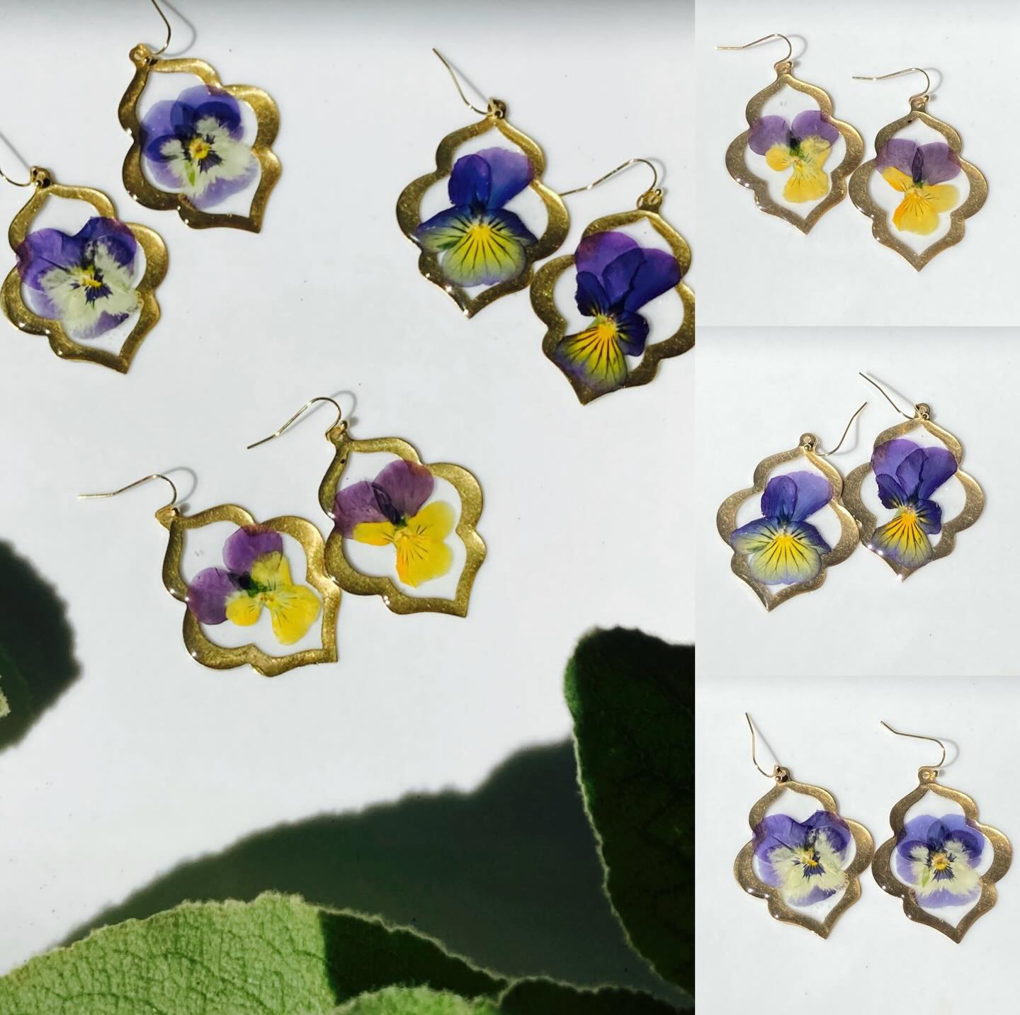 Violas in 3 shades. πππ§‘π
#pressedflowers #homegrownflowers #madewithlove #brandeemaecreations
