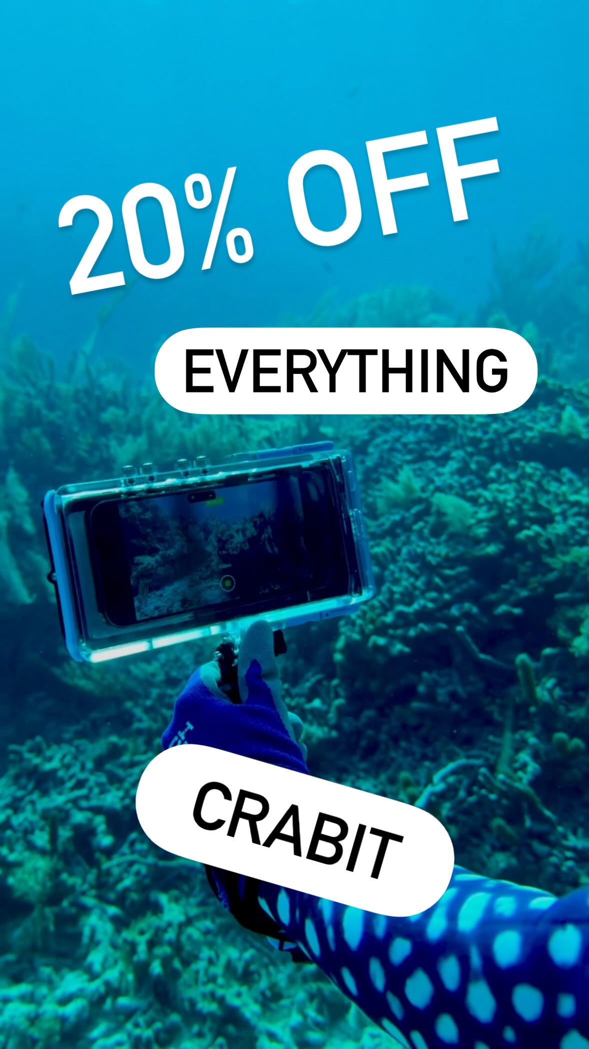 CRABIT BEFORE IT’S GONE AGAIN 🦀
20% OFF everything
code: CRABIT20
Ends Monday midnight. #proshotadventure #proshotcase #tidalmask #proshotandroid
