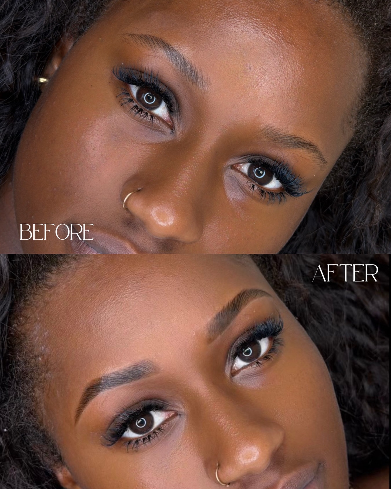 Brow lamination is like đŞ instant thicker brows, topped with a hybrid tint makes this set chefs kiss. Best of all these last 5-8 weeks! Artist: @carewithcrystal Click link in bio to book #browlaminationorlando #hybridtint #browscultping #waxing #browmapping