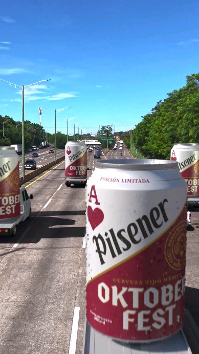 ¿Quién pidió unas heladas? ❄️🍻
Unas latas gigantes de Pilsener andan sueltas por la carretera. Un trabajo de FOOH y Animación 3D realizado por Warex Studio en colaboración con Studio B. 🇸🇻🇬🇹
¡El Salvador nunca se vio tan refrescante! 🕶️
#Pilsener #ElSalvador #VFX #Animacion #Warex StudioB StreetMarketing CG