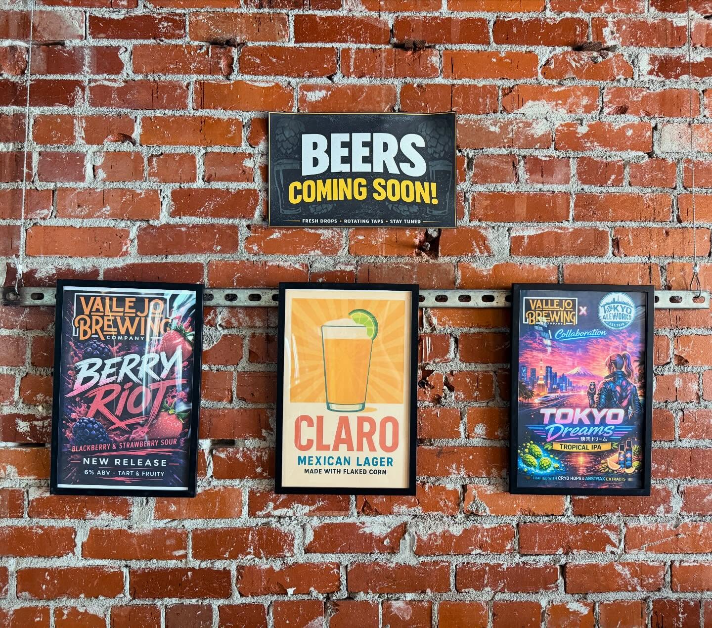 Just a little preview…
Some new beers are on the way 👀🍺
Stay tuned.