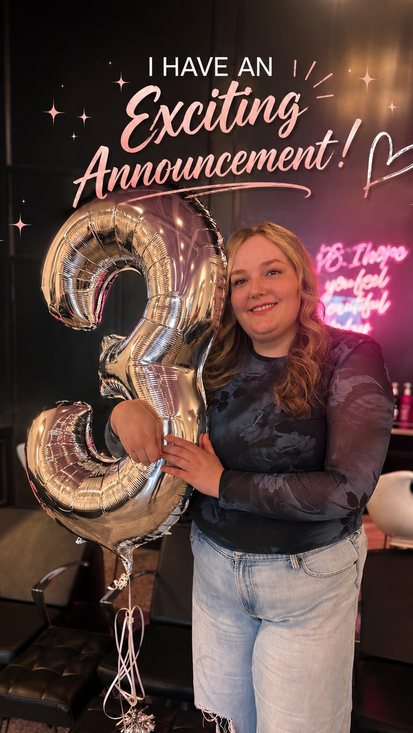 I have some very exciting news, guys! My name is Lauren Lerner. I’ve been a hairdresser for almost 10 years now, and I’ve proudly been with The Blonde Project Salon for the past two years. I’m so happy and excited to announce that I have officially been promoted to a Level 3 stylist.
All current appointments already booked will be honoured at my Level 2 pricing. Moving forward, all new appointments will be at my new Level 3 pricing, which you can view online on our website.
Also I want to say a HUGEEE thank you to Celia, the woman that gave me this opportunity with a beautiful space to thrive and grow, I am so happy I get to call The Blonde Project home!
I’m incredibly grateful for the support of my clients, coworkers, and everyone who has been part of my journey. Thank you for trusting me and growing with me — I can’t wait for everything still to come!