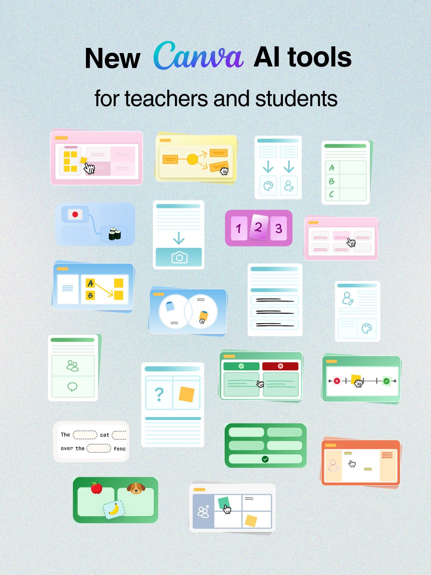 @canva ‘World Class’ resources are a specialized collection of interactive templates designed to shift the classroom from passive viewing to active participation.
These aren’t just slide decks—they are functional toolkits that turn a standard presentation into a collaborative hub.
With these tools, students and teachers:
→ brainstorm in real-time
→ map out complex systems
→ track progress visually
→ co-create in a unified digital space
The magic isn’t just in the design; it’s in the functionality.
These resources integrate features like timers, interactive polls, and drag-and-drop elements that make the learning process visible and engaging.
If you’re looking to move beyond “showing” information and start doing more with your students, this collection is a game-changer for your digital classroom.
Find the new World Class resources on the Canva home page.
#CanvaEdu #CanvaForEducation #EdTech #CollaborativeLearning #TeacherResources