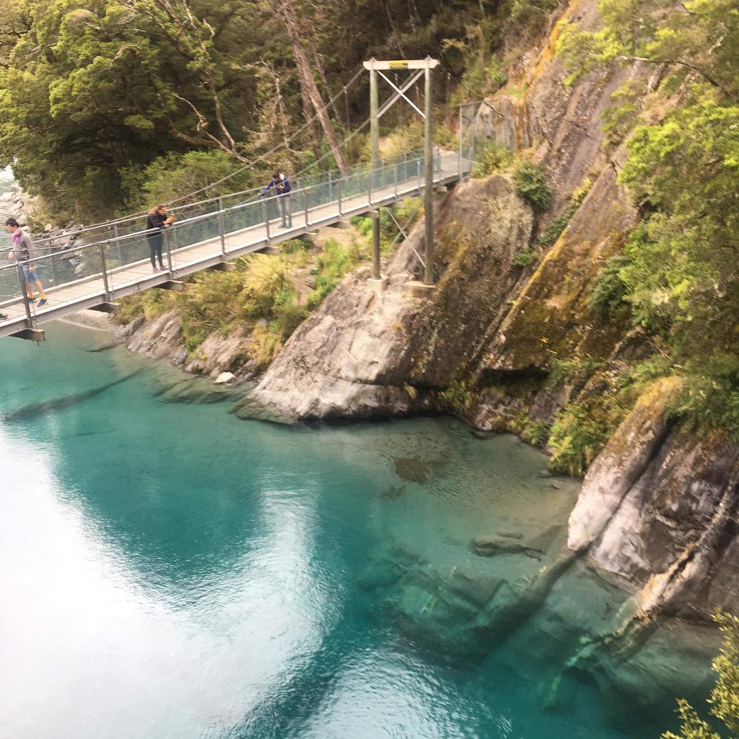 Blue Pools Walk -Haast Past