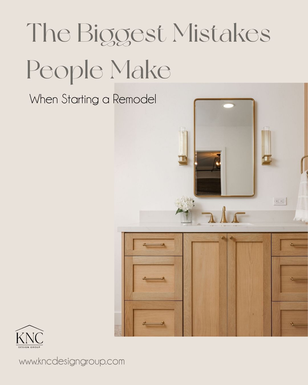We know that starting a remodel can feel overwhelming and most people don’t realize how many decisions go into it until they’re already in the middle of the process.
The biggest mistakes I see usually come down to a lack of planning and trying to make too many decisions at once.
A well-thought-out plan from the beginning makes the entire process smoother, more efficient, and ultimately leads to a better end result.
If you’re thinking about starting a remodel, save this for later. 🤍🤍