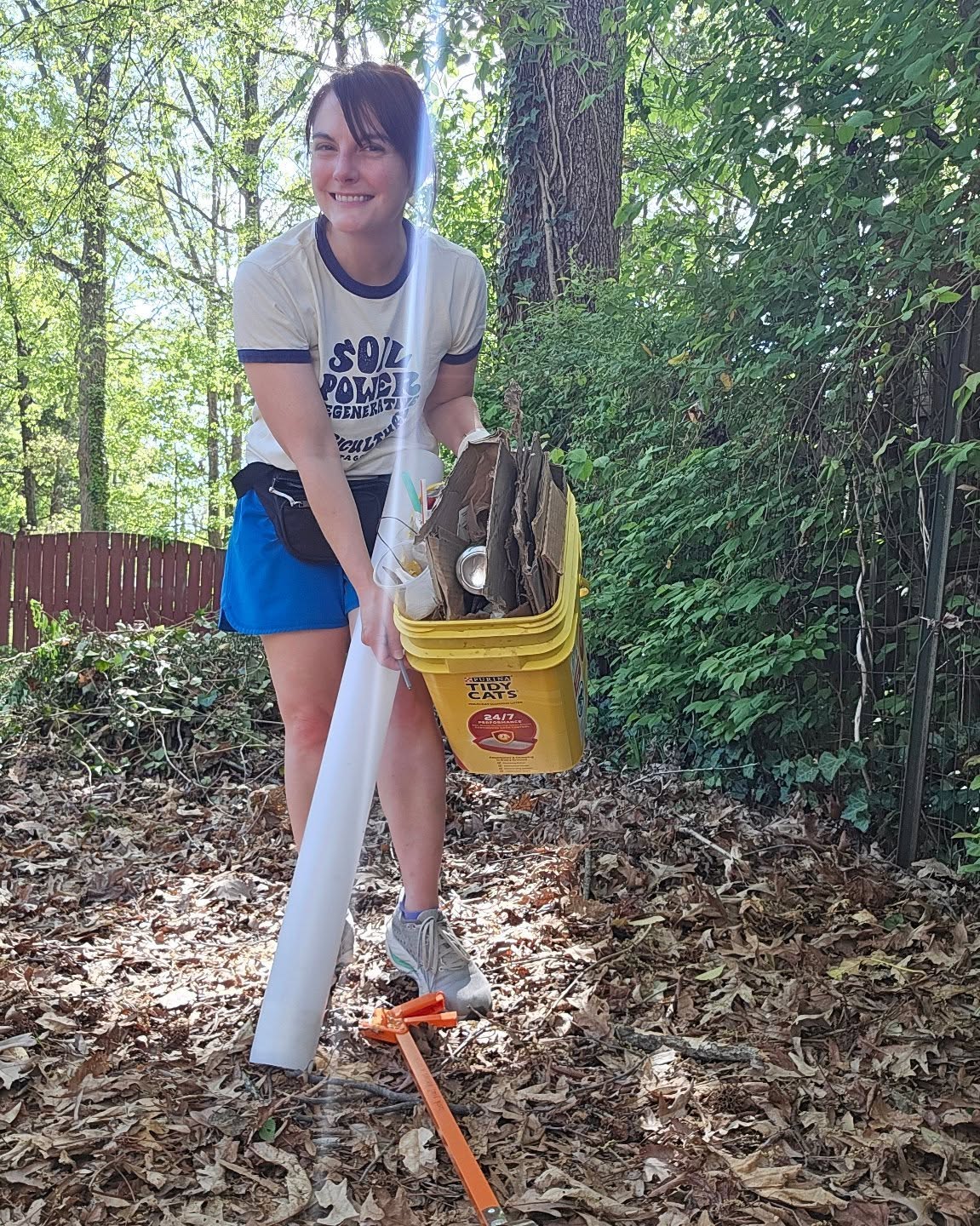 This divine ray of light from above and I cleaned up 6 pounds of trash and recyclables from the neighborhood on this Holy Saturday!
#TrashCleanup #NeighborhoodCleanup #ProtectOurWaterways #ProtectNature #KeepNatureWild