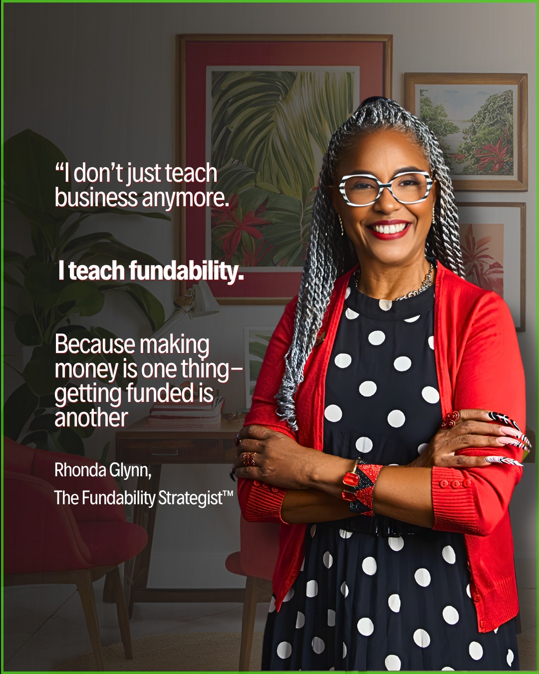 I’m not leaving “The Zoma Lady”…
I’m evolving.
For years, I’ve helped women build businesses.
But I kept seeing the same thing:
🪙 revenue was coming in
💰 the business was working
…and still:
“Not yet.”
That’s not a "motivation" problem.
That’s a Fundability Gap.
So I’m stepping into this fully:
As The Fundability Strategist™
Helping you build a business institutions trust with capital.
Because:
While effort builds businesses.
Structure makes them fundable.
👇🏾 Be honest…
Is your business growing-or "actually fundable"?
Share in the comments
#FundabilityGap #womeninbusiness #accesstocapital #businessstrategy