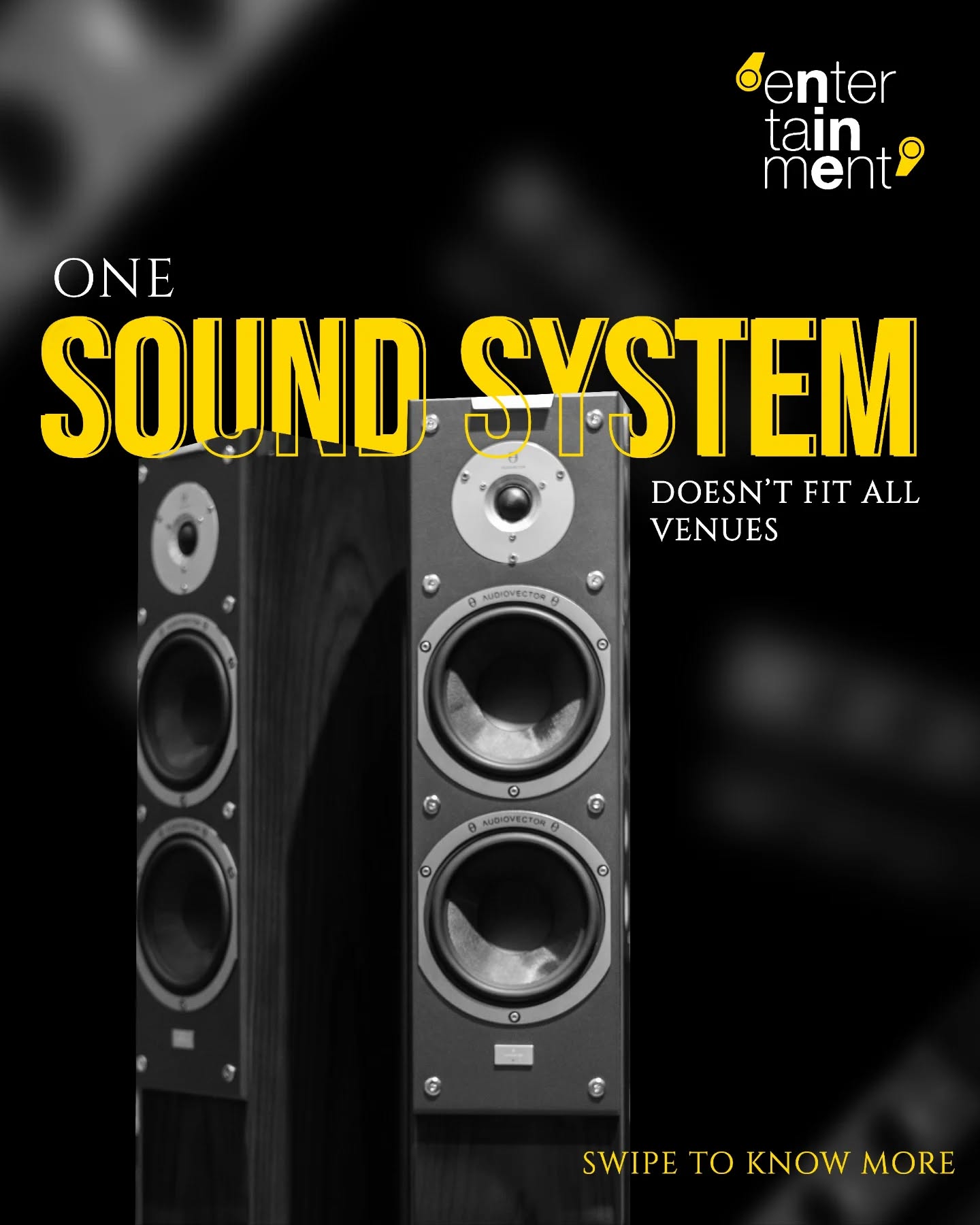 Every venue sounds different. Because every space needs a different system. Choose based on logic — not guesswork.
Choose the right sound system with us – +91 99009 00433
#EntertainmentNine #soundsystems #venuedesign #eventproductionservices