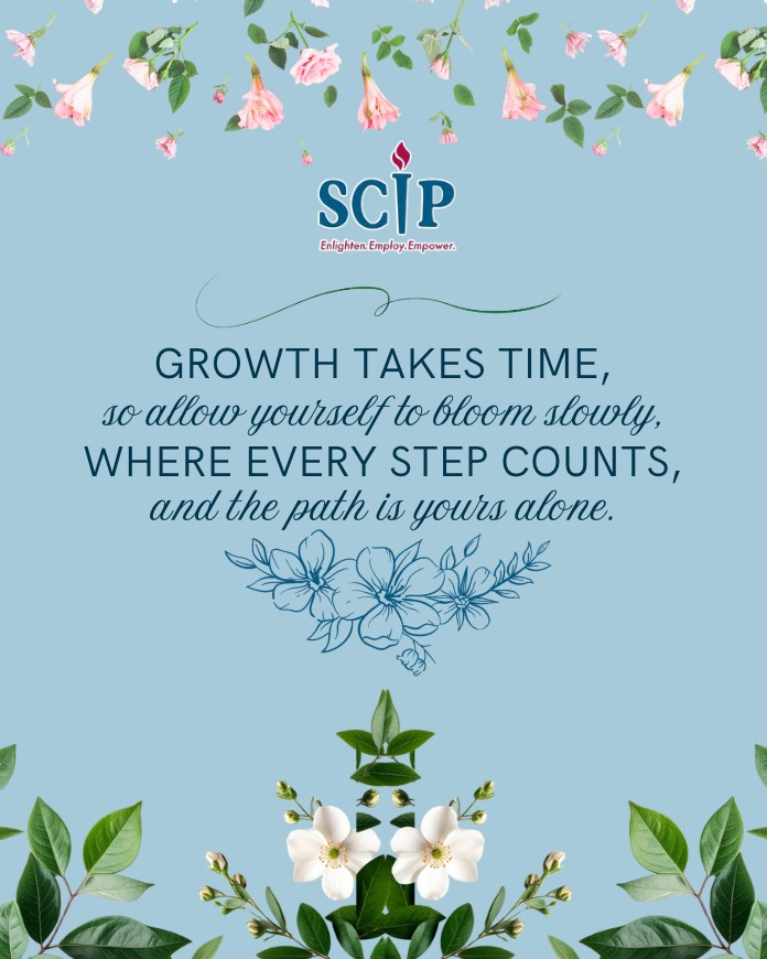 ✨ Quality growth requires patience and persistence.
True excellence isn’t achieved overnight. It is cultivated through daily discipline and the courage to follow a path that is yours alone. Trust your process and value your progress.
#SCIP #SCIPLeadership #GrowthMindset #Success #MondayMotivation