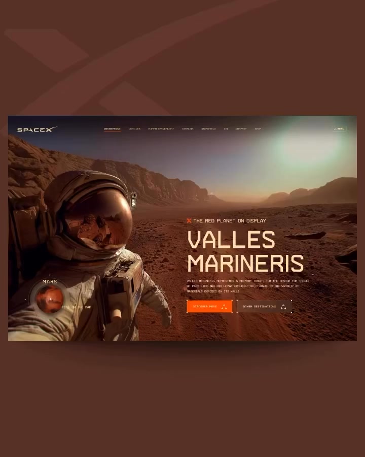 Postcards from Mars 🚀
Inspiração by Giulio. #omelhor
#WebsitesQueConvertem #DesignProfissional #EmpreendedorDigital #PresencaDigital
WixLab
Websites de alto impacto
Whatsapp ✆ 11 97090 8572
www.wixlab.com.br