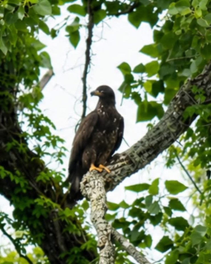 It’s so exciting to confirm that this year’s two juveniles are making a go at independence on the Hooch. Photo: Anna Farmer