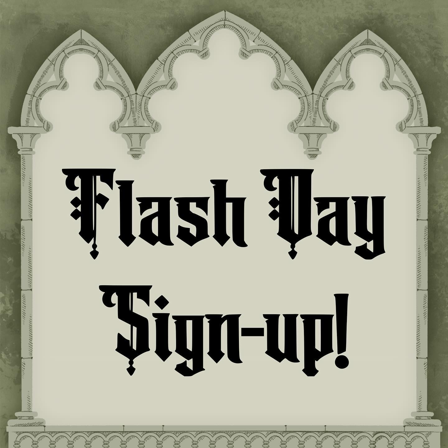 Sign up is open! Please read the information below to make sure you can snag a spot!
You must email either @basil_teeth at basilteethtattoos@gmail.com or @comic_hans at comichans92@gmail.com - they will not be taking sign ups through DM, and requests through the shop email will not count.
You must be willing to put down a deposit for your tattoo that will go towards the cost of the tattoo day of.
Spots will be in half hour increments from 10am-7pm on Nov 2 and these will be first come first serve.
Please include your name, pronouns, design request, placement and any accessibility requests you may have.
Thank you all and can’t wait to see you!
#flashday #signup #tattooflash #flash