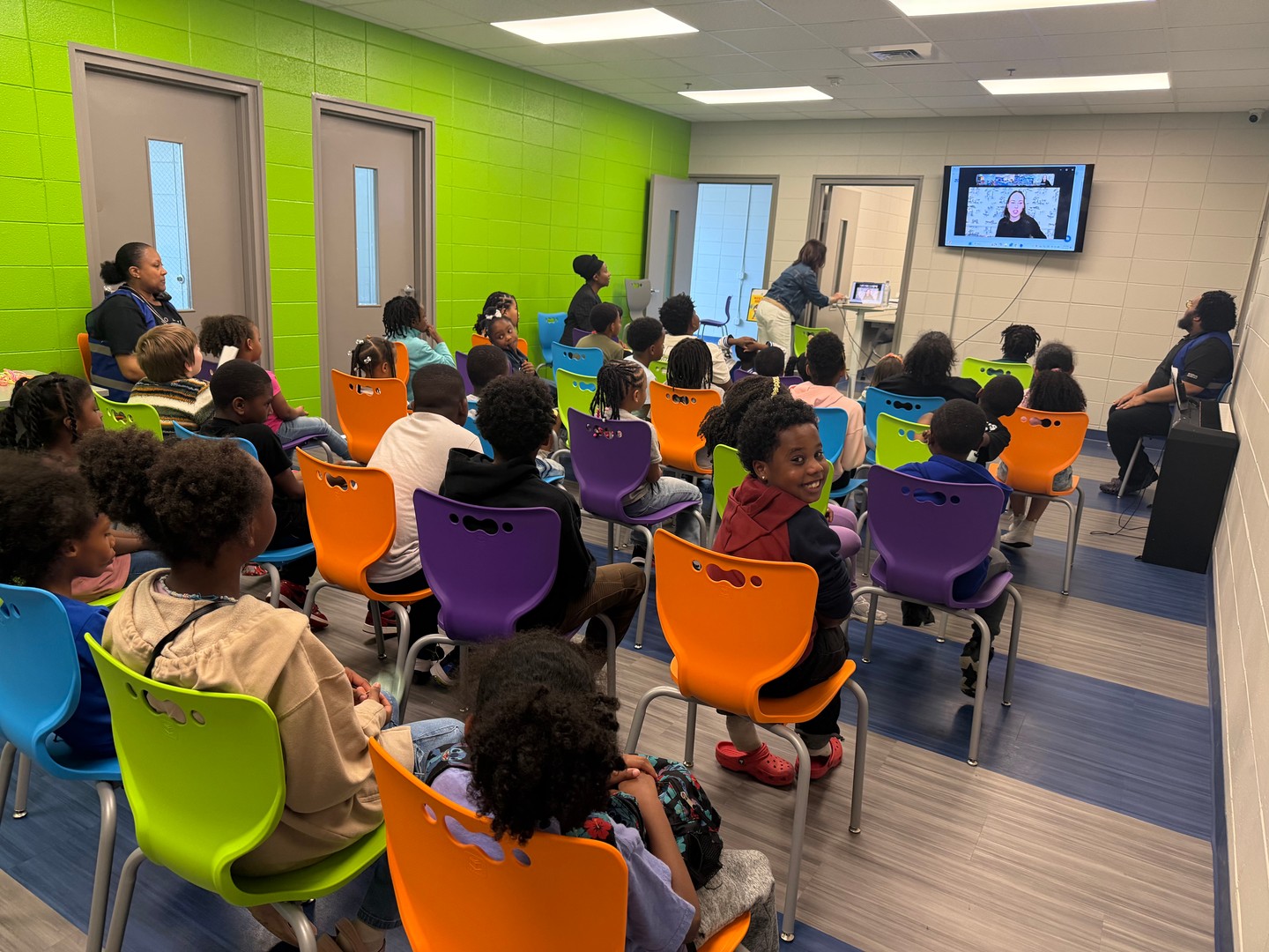 On the Last day of National Reading Month, our Club members got a treat as #1 New York Times Author Meena Harris took the time to read her book, Maya’s Big Question live on a zoom call!