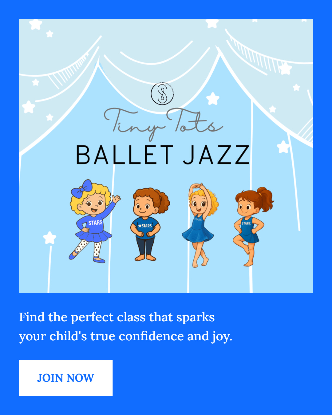 Not all kids thrive in the same class — choosing the right one can open up their true spark!
Is your little one a bubbly dancer, a shy singer, or a dramatic storyteller? Matching their personality to the perfect class makes all the fun happen.
Ready to see them shine? Join us at Stars Performing Arts Academy and watch their confidence soar!