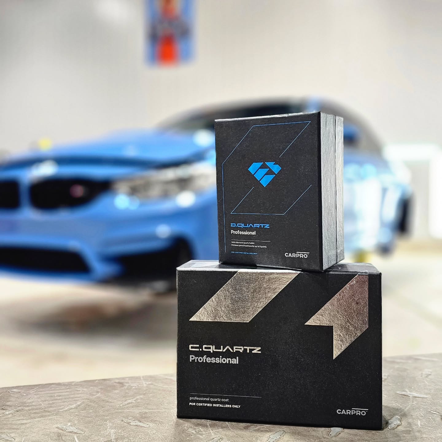 2015 BMW F80 M3 corrected ✅️
and coated ✅️
The dream Duo. The match made in heaven
Dquartz Professional ➕️ Cquartz Professional
Added hardness, durability, chemical resistance,depth, gloss, and slickness.
Correct. Perfect. Protect
#cquartzfinest #carpro #ceramiccoating #paintprotection
@cquartzfinest
@carpro_official
@carpro_us