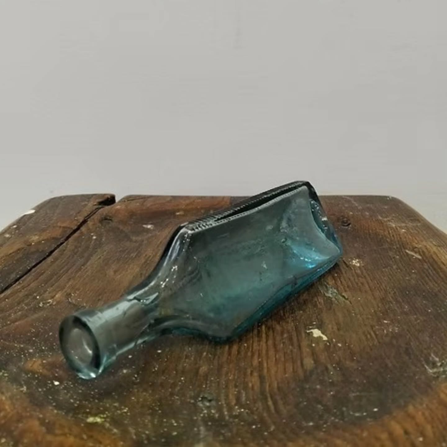 Antique/Vintage Aqua Blue Glass Bottle (Apothecary / Poison Bottle Style) | https://share.google/tKR443K7NQ5Ruy18o #stufftoyouandme