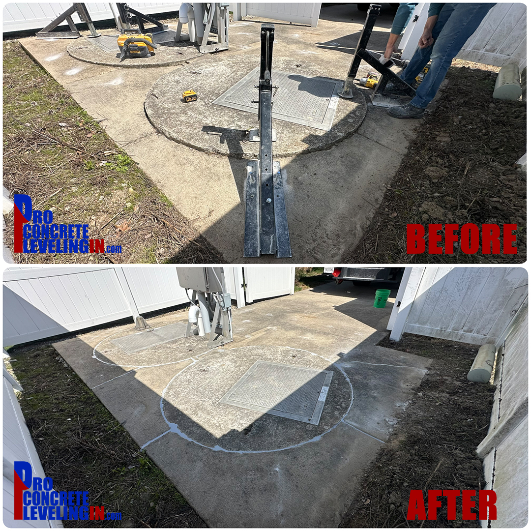 ⛈️ Here's another pumping station with settled or sunken concrete slabs. We raised the concrete back up and sealed all the joints and cracks, ensuring it would hold up for years to come!
https://www.rfr.bz/i82997c