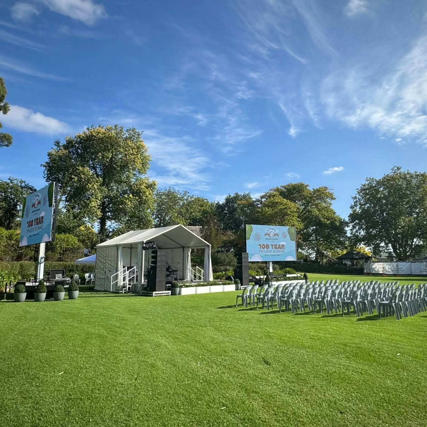 Last Friday, the Clear Systems team had the privilege of delivering full audio-visual production for the 100 Year Open Day at St Margaret’s and Berwick Grammar School — a truly special milestone celebrating a century of education, community, and excellence.
From seamless Audio, Vision and Lighting to supporting live performances, speeches, and presentations, our team worked closely behind the scenes to ensure every moment was experienced at its best.
It was an honour to be part of such a significant occasion, helping bring together students, staff, alumni, and families to reflect on the past and celebrate the future.
Thank you to St Margaret’s and Berwick Grammar School for trusting us to support this incredible event.
Thanks to @nofuss.eventhire
for the marquee stage cover, @botanicalevents for wonderful plants and @cvpeventsfilmtv for the trailer screens.