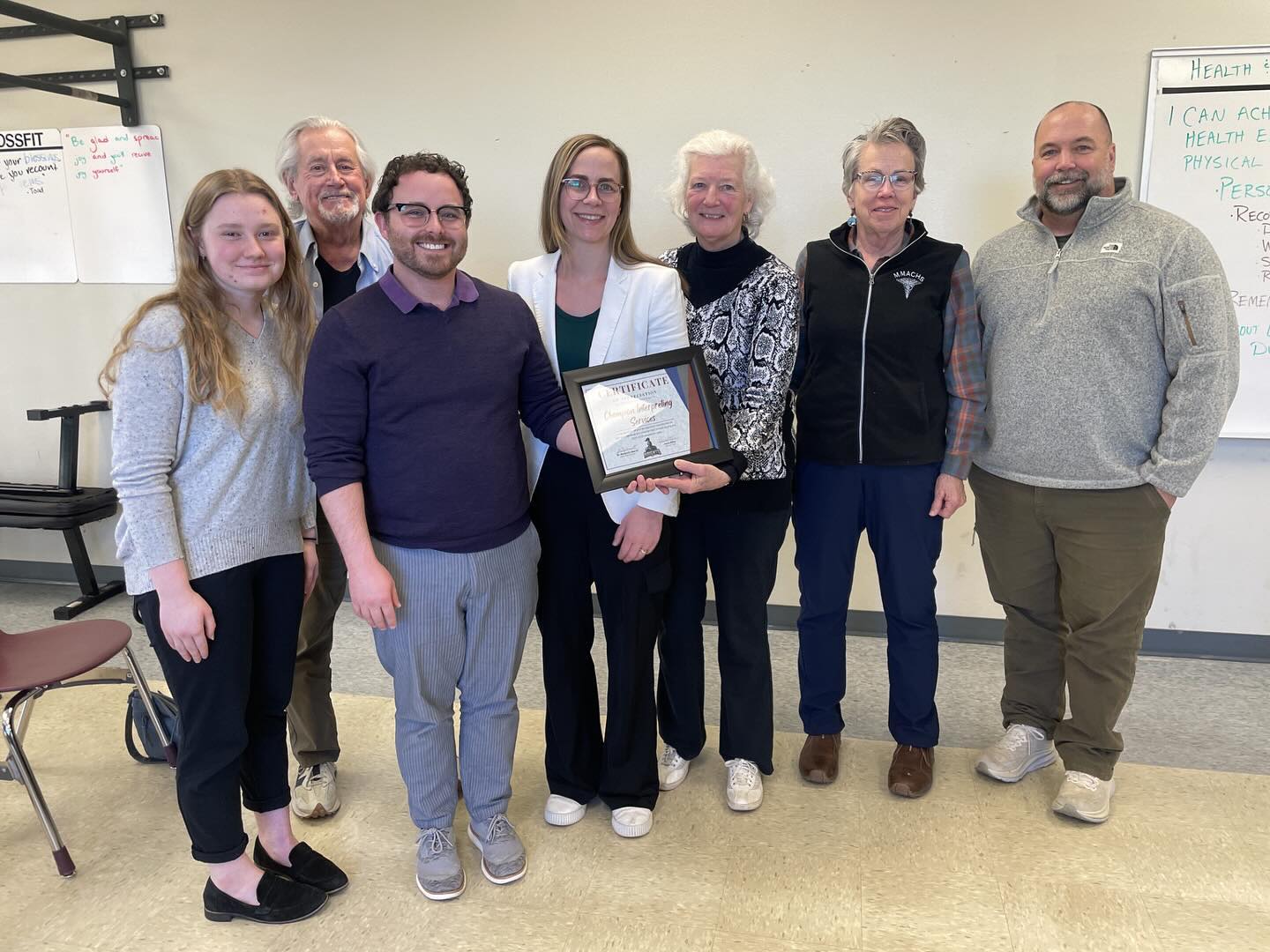 At our recent board meeting, MMACHS recognized Champion Interpreting Services as our first community partner of 2025. Read about them in our story!
