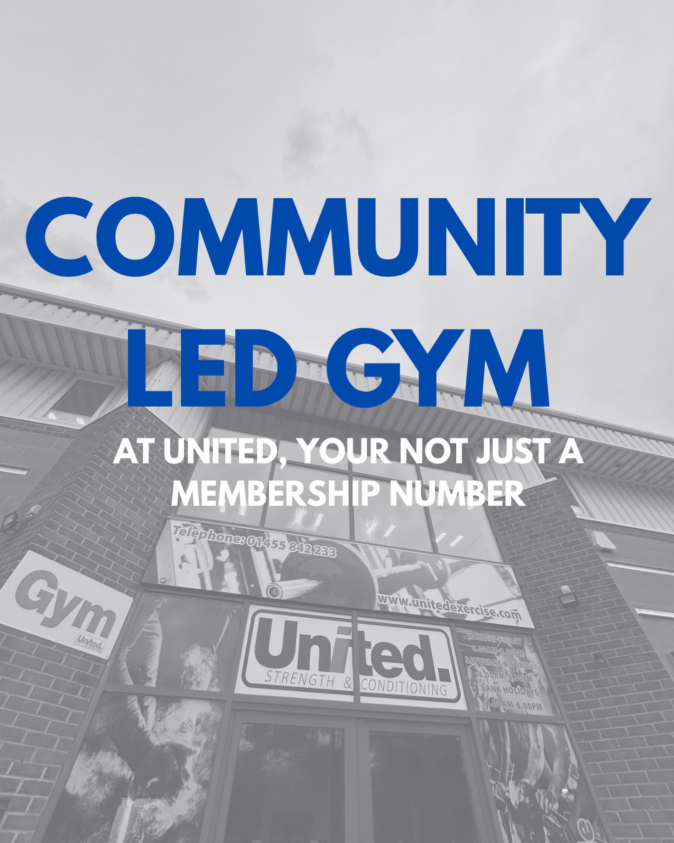 🤗 At UNITED, We Care 🤗
#unitedgym #gym