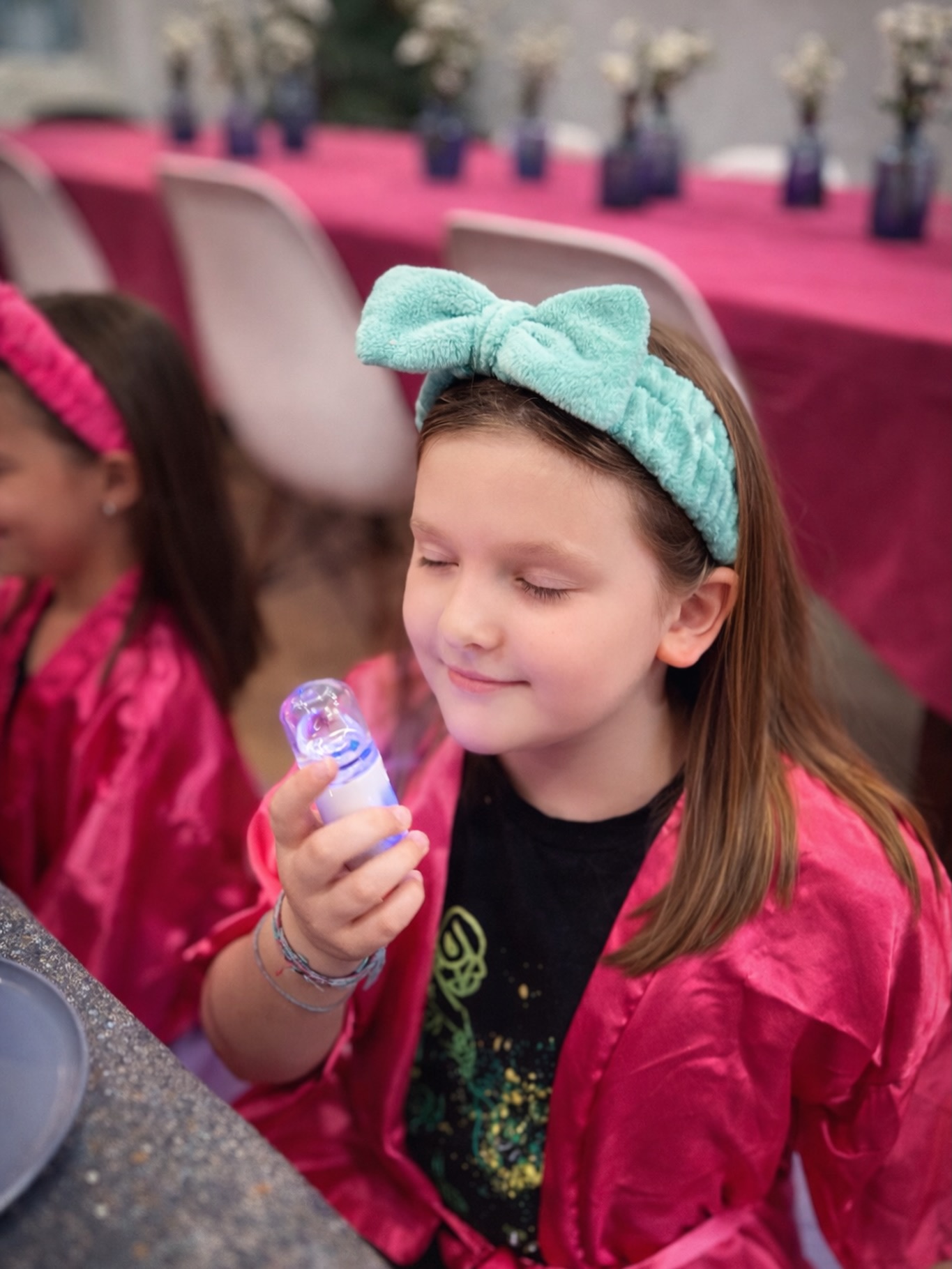 Just look at how excited the girls are during our spa party.
These moments are about softness, joy, and feeling special. It’s not just entertainment — it’s an experience where they begin to understand self-care, how to take care of themselves, and how to appreciate their natural beauty.
We create an atmosphere where girls can feel like young ladies — confident, graceful, and comfortable in who they are. In a simple and playful way, they learn to value themselves, their charm, and their individuality.
It’s truly special to see how they open up, smile, and carry these feelings with them long after the party ends. Book your next kids party with us www.chicagobubble.com #chicagokids#kidspartyplanner#kidsspaparty#kidsspapartychicago