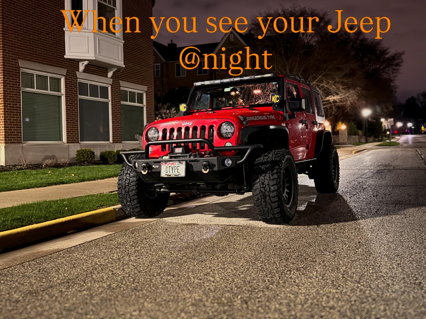 When you see your Jeep at night
#jeep #jeepers #wrangler #jeepwranglerunlimited