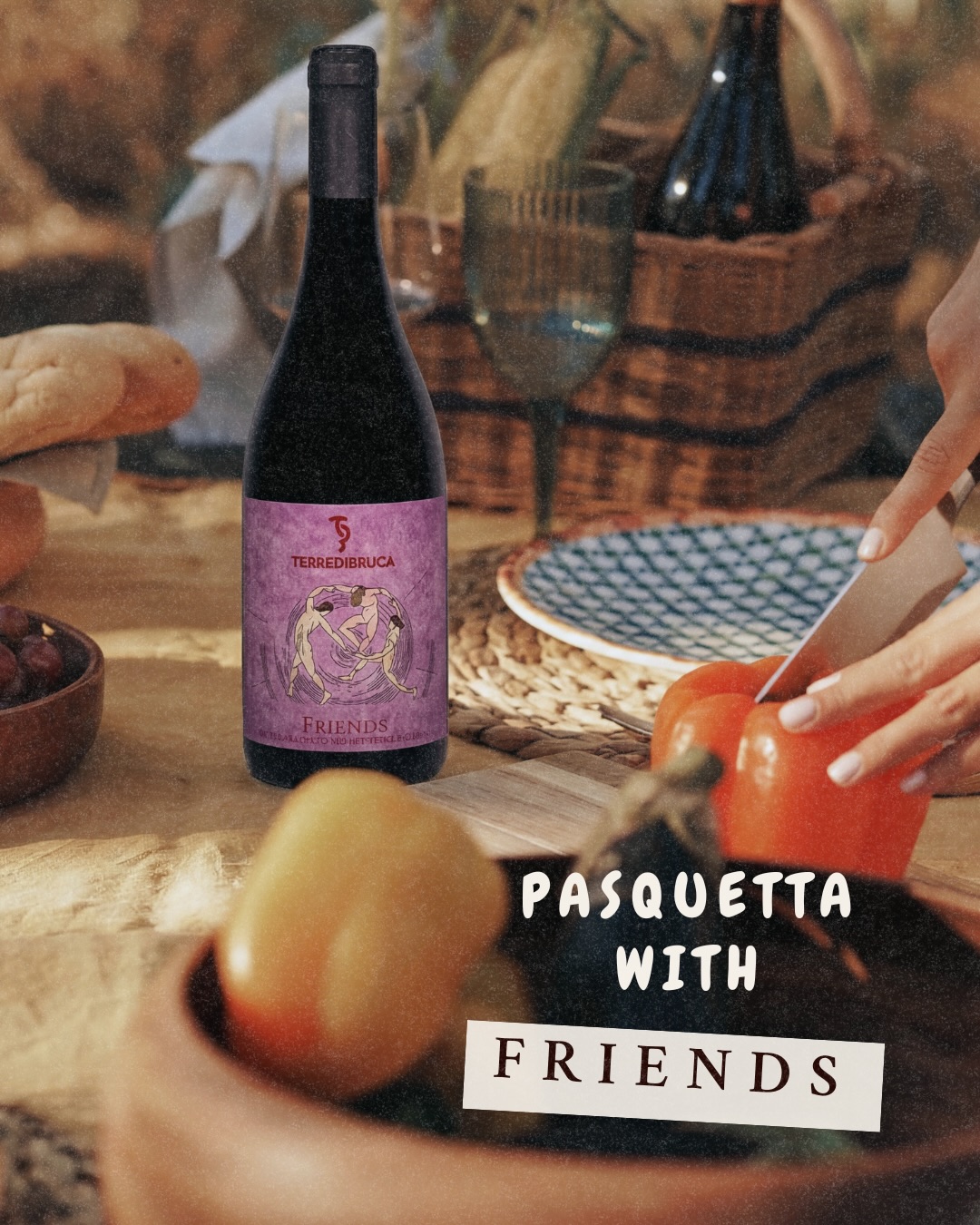 Pasquetta with Friends 🍷
Una giornata di sole, una tavola all’aperto e le persone giuste accanto.
A Pasquetta il brindisi è con Friends, il rosso perfetto da condividere.
Perché i momenti più belli nascono sempre in compagnia.
📍Via Nino Tesoriere 7 | Castellammare del Golfo
📞327 9523280
#terra#territorio#vinosiciliano