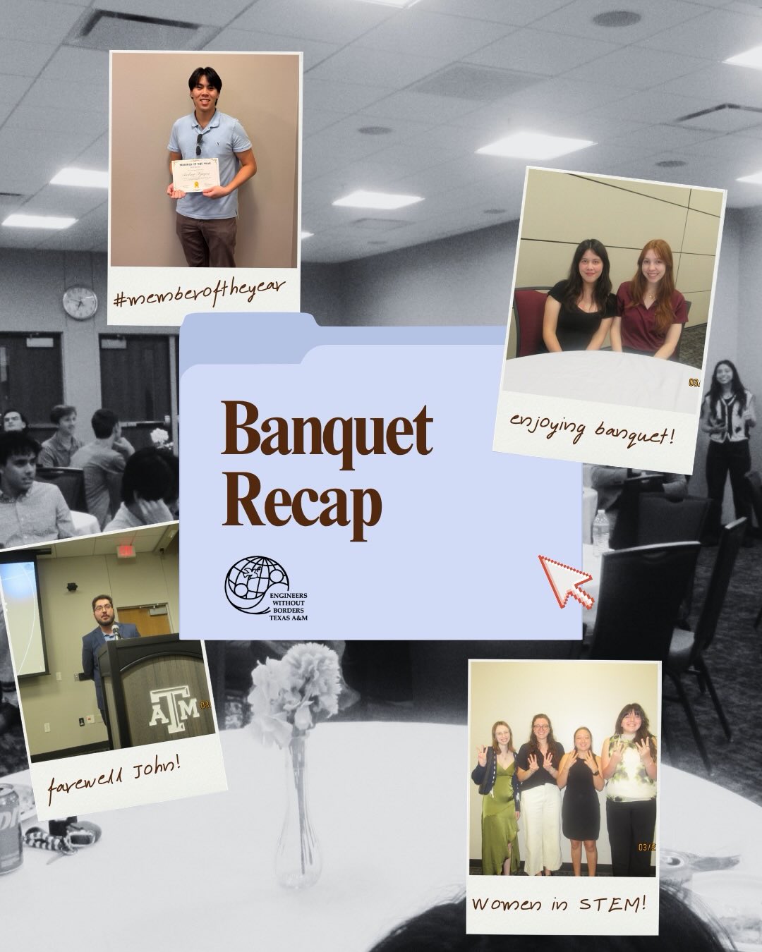 Thank you all for coming out to banquet!! We had such a good time celebrating all of your achievements!
