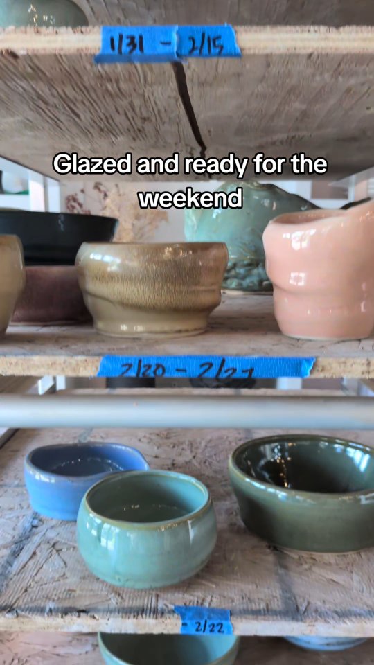 Ceramics classes every weekend in Chinatown, LA! Sign up through the link in our bio 🔗 #ceramics #wheelthrowing #LA #fyp #pottery