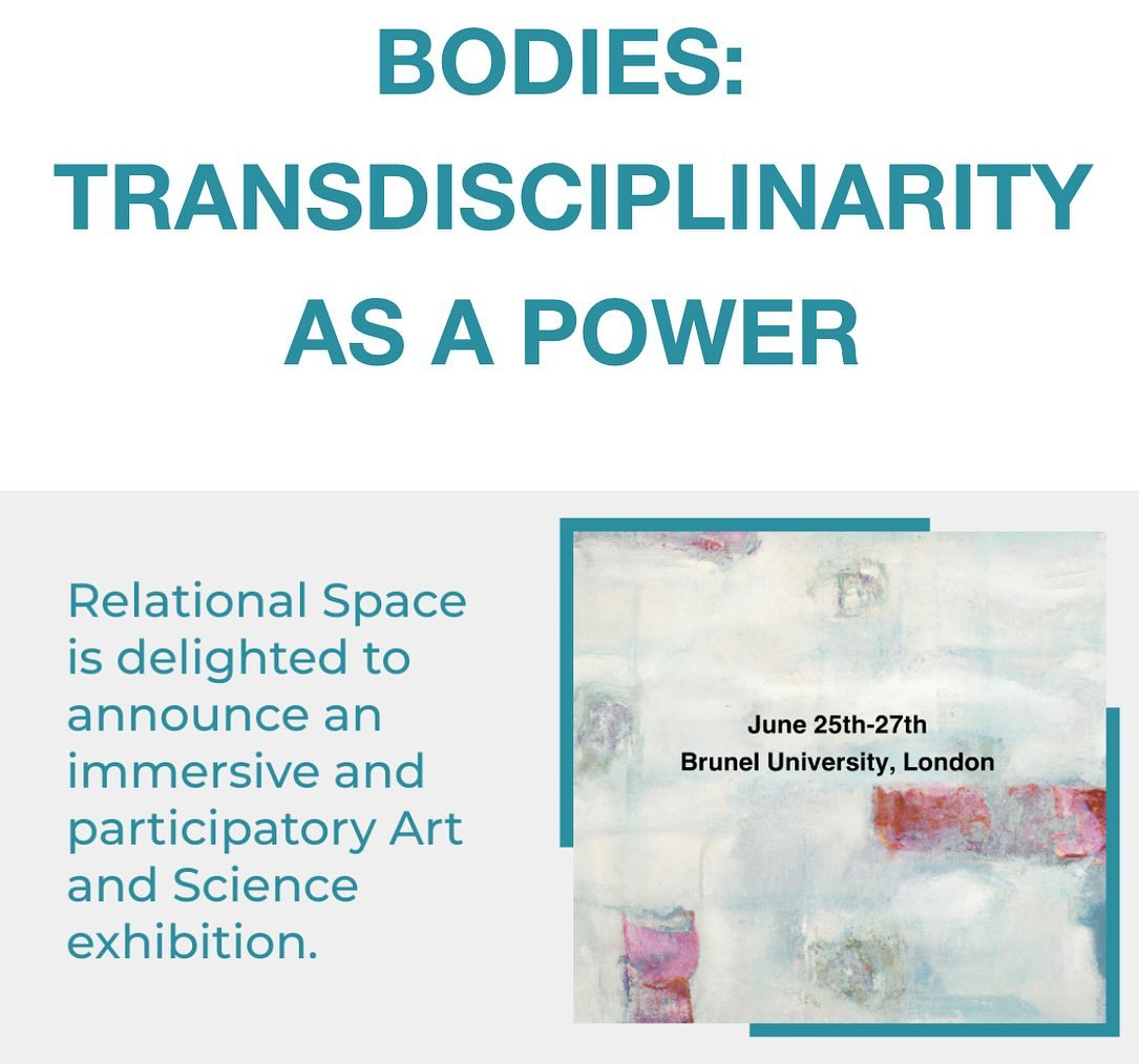 Last day/chance to go and visit and explore this exiting exhibit and conference @bruneluni in collaboration with @relationalspace
#artscience #artsciencetechnology