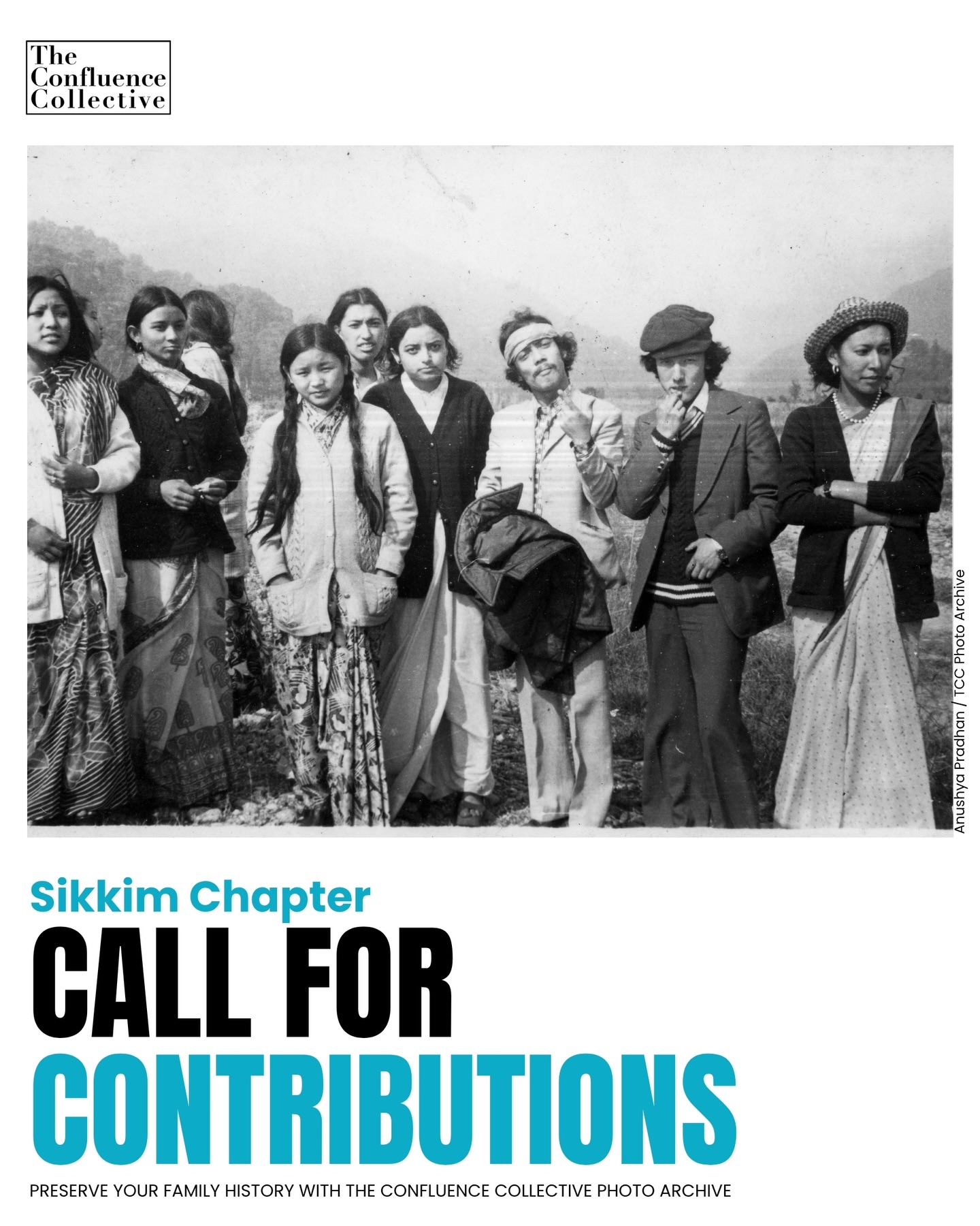 Have old photographs? Get them digitised with The Confluence Collective.
As we expand our digital photo archive to Sikkim, we invite you to share your albums and help preserve memories for the future.
Old family albums are more than just collections of photographs they are living records of memory, identity, and heritage. Each image carries stories that connect generations and reflect the cultural fabric of its time.
But these fragile archives are at risk. Photographs fade, edges wear away, and details disappear taking irreplaceable memories with them.