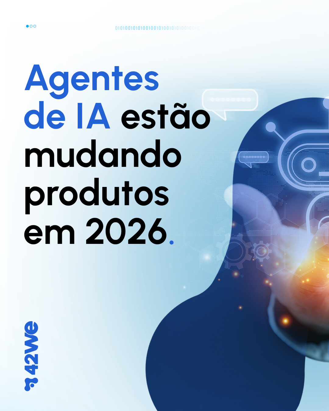 Agentes de IA estão mudando produtos em 2026. 🤖⚡
A virada é simples: saiu o “IA que responde” e entrou o “IA que faz”. Produto que antes dependia de manual, suporte e rotina manual agora pode operar com fluxos inteligentes, decisões mais rápidas e menos erro. ✅📲
Com agente no lugar certo, dá para automatizar tarefas repetitivas, apoiar diagnóstico, guiar operação passo a passo, padronizar inspeções e gerar relatórios sem fricção. 🔍📄☁️
Mas só funciona de verdade quando existe base: dados confiáveis, logs, telemetria e integração com o hardware e o backend. 🔗⚙️📊
Quem entender isso agora vai lançar produto mais rápido, escalar com menos custo e ganhar mercado antes. 🚀
#AgentesDeIA #IA #ProdutoInteligente #DesenvolvimentoDeProdutos #Integração #Automação #Telemetria #Inovação #42WE #TecnologiaQueEscala