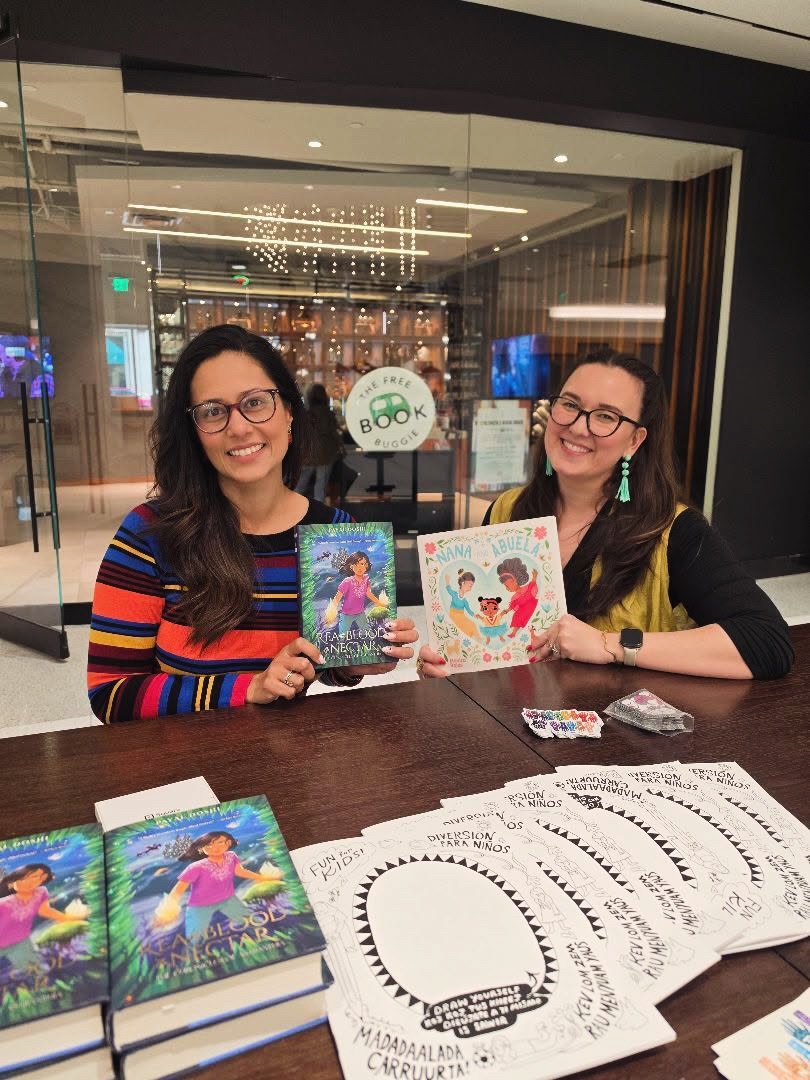 It’s always a fun time and such an honor being a featured author & illustrator… Especially at the @60southsixth @strivepub pop-up bookshop in downtown Minneapolis!
Grateful to share my work, connect with the community, and celebrate stories together. And of course it’s always a good time hanging with my kid lit pal @payaldoshiauthor 📚🌈❤️