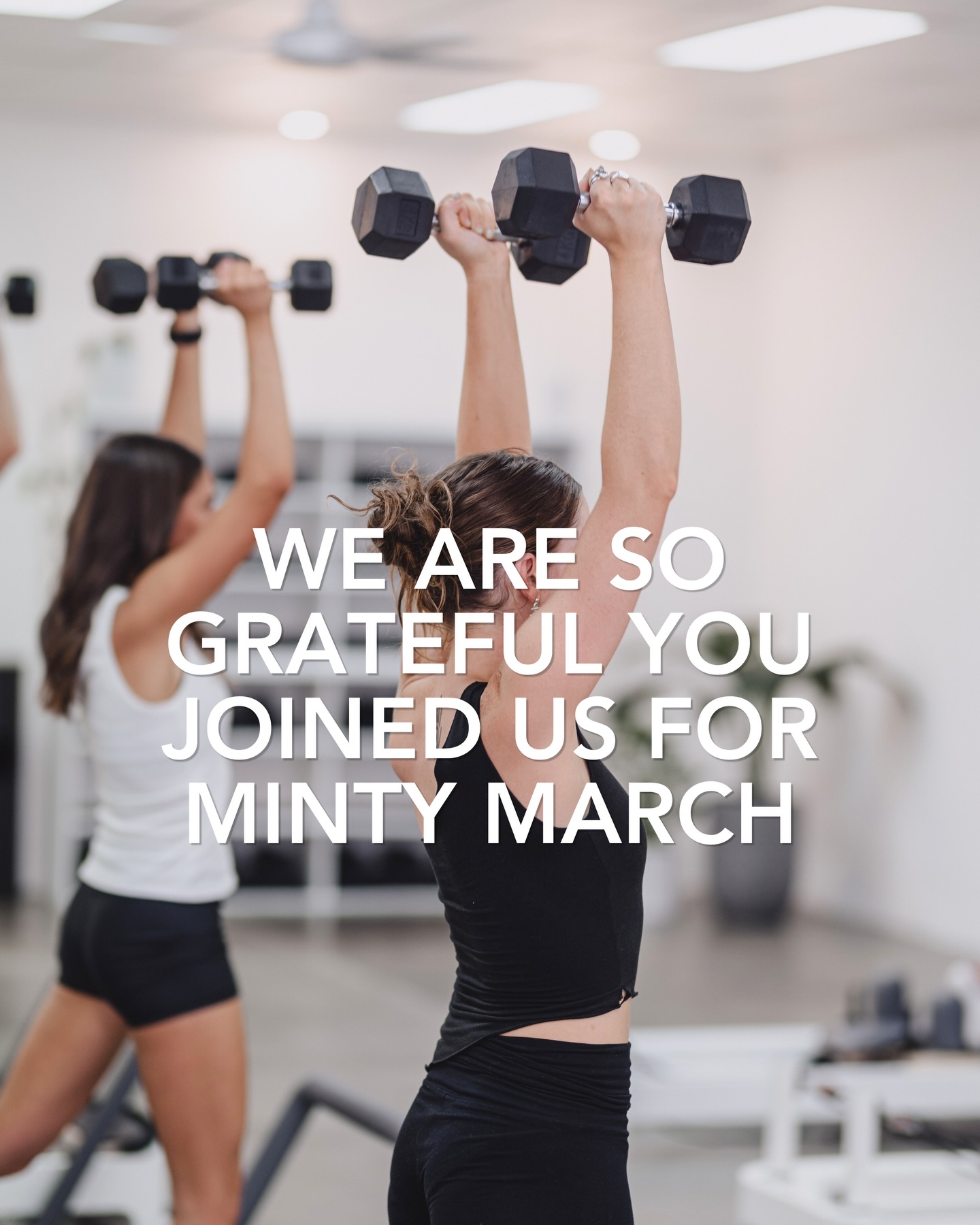 Thank you everyone for being part of such a fun month 🤍 Prize winners announcement this Wednesday. Count your lucky dumbbells ✨ (we wish everyone could win) AND let us know what month you would like to see for our next challenge!