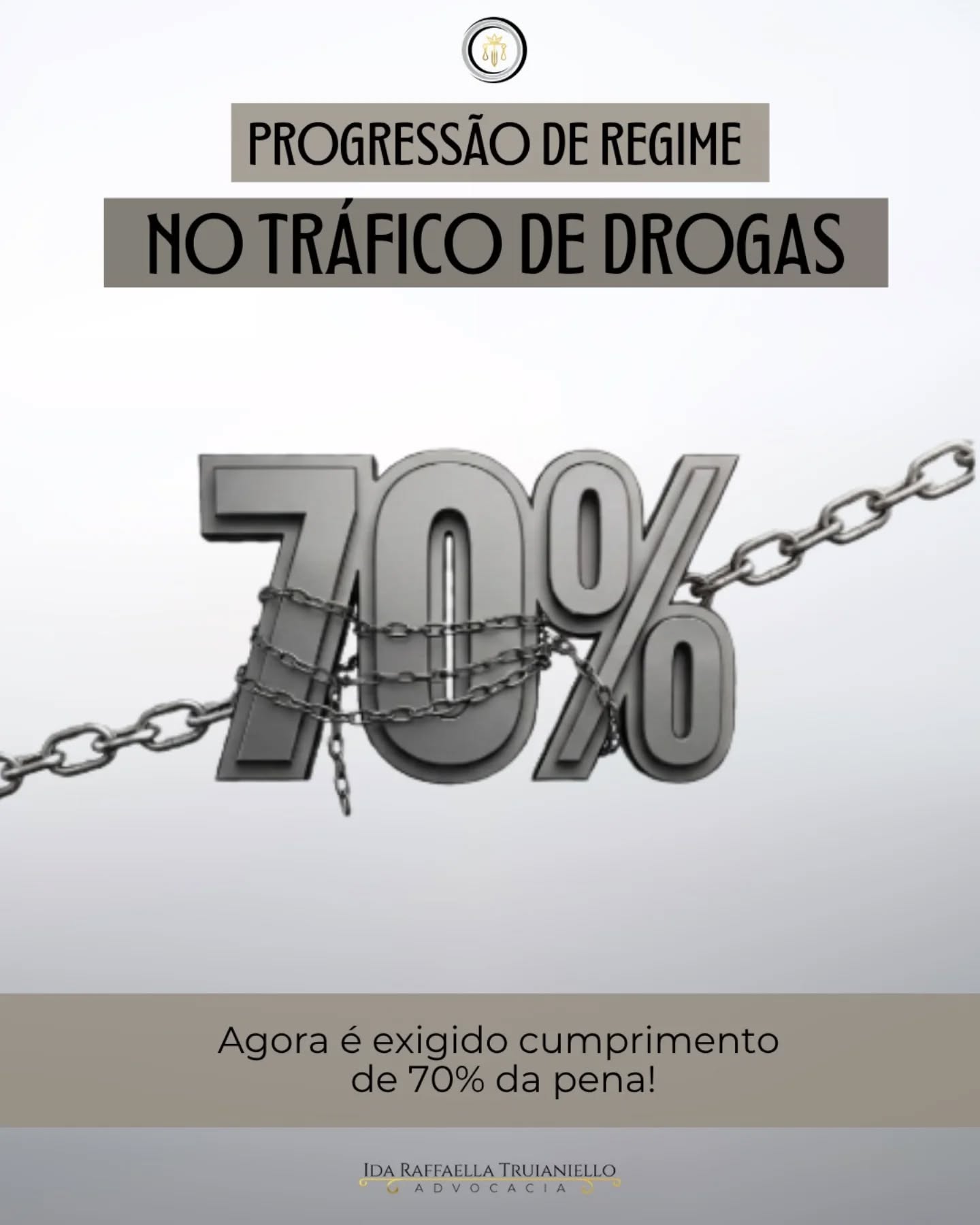 A recém-publicada Lei 15.358/2026 mudou as “regras do jogo”. A lei ficou muito mais dura, principalmente para quem foi condenado por crimes considerados mais graves (os crimes hediondos e equiparados), como o tráfico de drogas, homicídio qualificado, estupro, feminicídio, latrocínio, etc.
A mudança mais importante é no tempo necessário para conseguir progredir regime fpara o semiaberto. Mas muita atenção: isso NÃO muda para quem já tem condenação ou cometeu o crime antes da lei. As novas regras valem APENAS para os crimes cometidos após a publicação da nova lei.
COMO ERA ANTES: Pessoa condenada e ré primária (primeira condenação), precisava cumprir 40% da pena para ter direito a progressão de regime. Se já tivesse condenação anterior (reincidente), precisava cumprir 60%.
COMO FICOU AGORA:
• Réu Primário: Agora, a pessoa precisa cumprir 70% da pena para poder progredir.
• Réu Reincidente: A exigência subiu para 80% da pena.
Na prática, isso significa que o tempo de permanência em regime determinado na sentença quase dobrou para quem “cai” no tráfico ou em outro crime hediondo/equiparado.
Com leis cada vez mais severas, o acompanhamento de um advogado criminalista de confiança desde o primeiro momento é essencial. É esse profissional que vai fiscalizar a aplicação da lei e garantir que nenhum direito seja violado no processo.
Para análise de uma situação específica, a consulta com um advogado é indispensável. Se desejar falar comigo, clique no link da bio.
#advocaciacriminal #direitopenal #progressãoderegime #traficodedrogas #draraffa