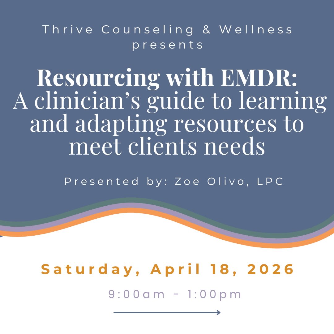 Weâre excited to share the second training in our new in-person clinical training series đťđ¤
Our first training kicks off this Friday, and weâre thrilled to continue creating spaces for clinicians to gather, learn, and connect in person. There are 2 seats left for this training if youâd like to register!
This series was designed to offer:
⨠In-person, experiential learning
⨠Evidence based material with real clinical application
⨠Opportunities to connect with other clinicians
Registration is openâsave your spot through the link in our bio. Use early bird code RESOURCE by April 12 to save $15!
Know a colleague who would love this? Feel free to share đ¤
#elpaso #elpasomentalhealth #texascounselor #elpasotexas #elpaso915