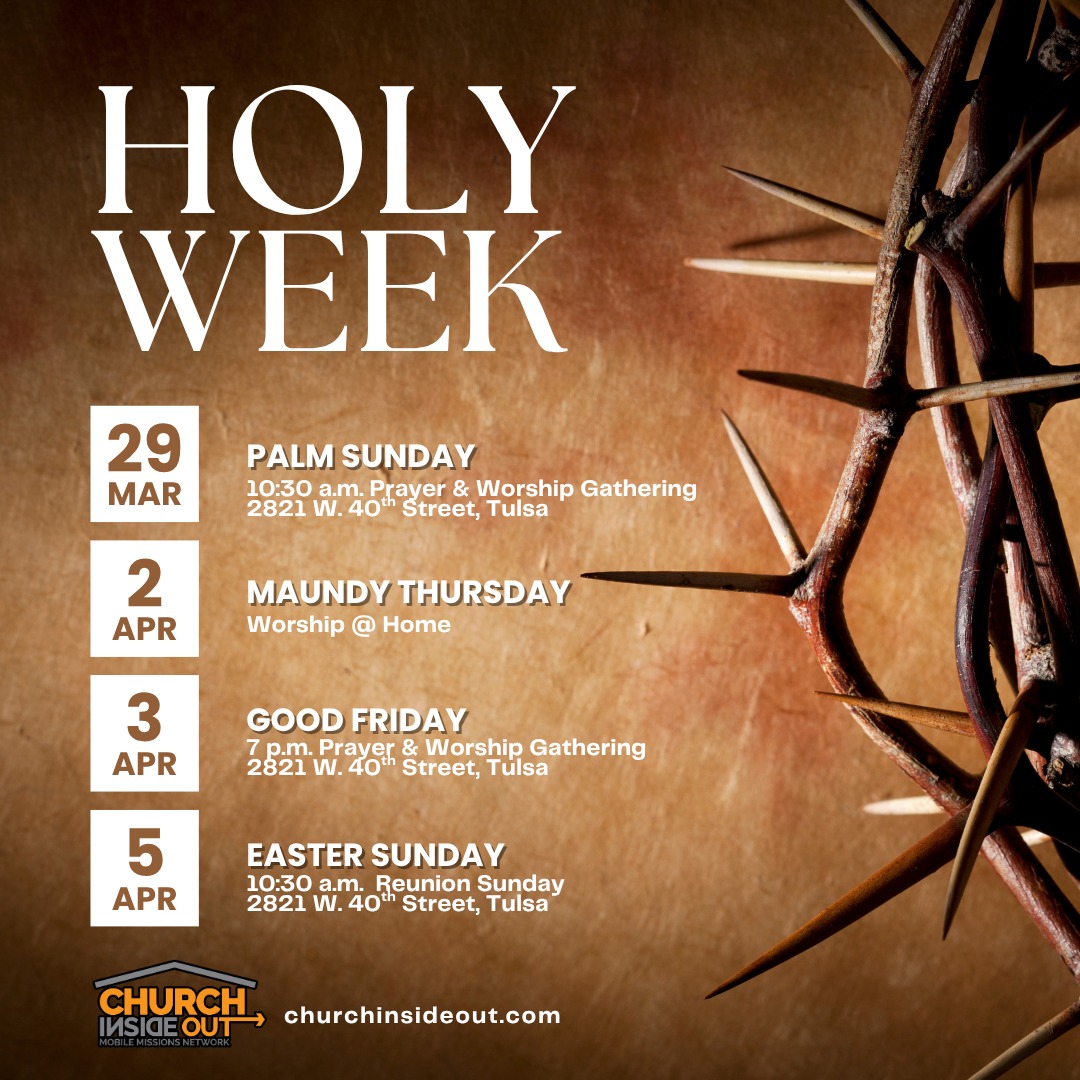 CIO Weekly April 01: Holy Week, Easter, Family Reunion