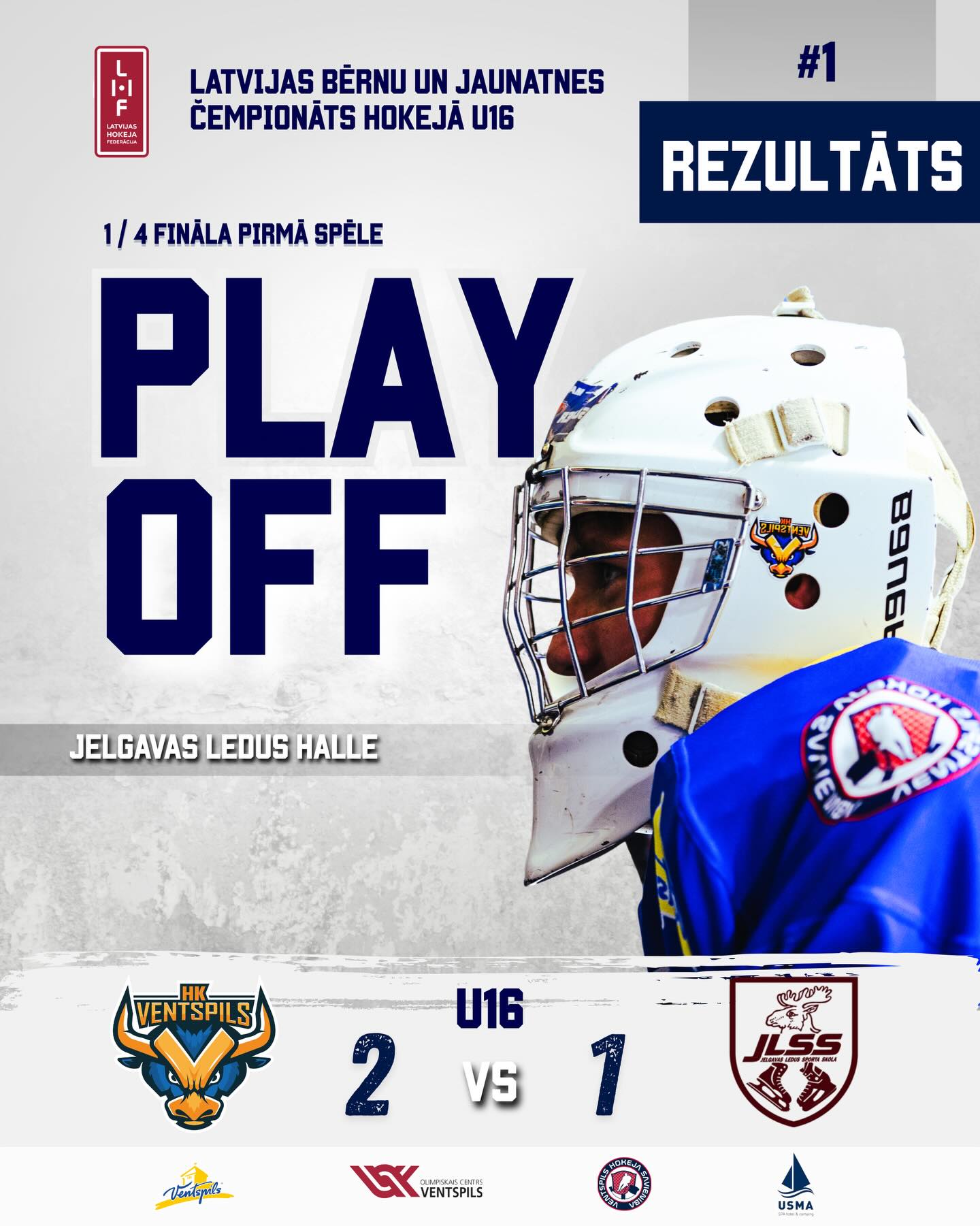 U16 komanda iekļūst LBJČH 1/2 finālā!
Komanda izcīnīja uzvaras abās 1/4 fināla spēlēs pret Jelgavas LSS 🙌🏼 Nākošā pusfināla spēle izbraukumā 9.aprīlī pret HK Prizma pl. 15:00🔜
Diemžēl U18 komandai sezona ir noslēgusies, piedzīvojot zaudējumu izbraukumā un liedzot iespēju iekļūt 1/2 finālā.