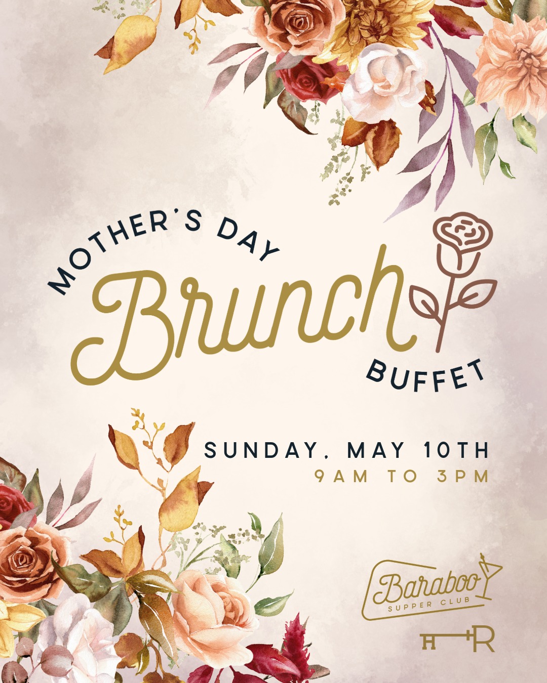 A leading lady deserves a setting that rises to the occasion. This year, Baraboo’s Mother’s Day Brunch Buffet moves to the 8th floor of Hotel Renegade. Join us in the Overland Ballroom, with seating that extends onto the South Patio, where the morning opens up with fresh air and a little more room to gather.
Expect a generous spread of brunch favorites, a few elevated additions, and a setting designed to feel just a touch more special. It’s everything you love about brunch at Baraboo, brought upstairs for a holiday worthy of her.
Sunday, May 10th from 9 AM to 3 PM
$65 per person
Kids 6-12 enjoy for $25, little ones 5 & under dine on us, and guests 65+ savor it all for $40.
Reservations are encouraged ❖ baraboosupperclub.com/mothers-day-brunch 🔗 in bio