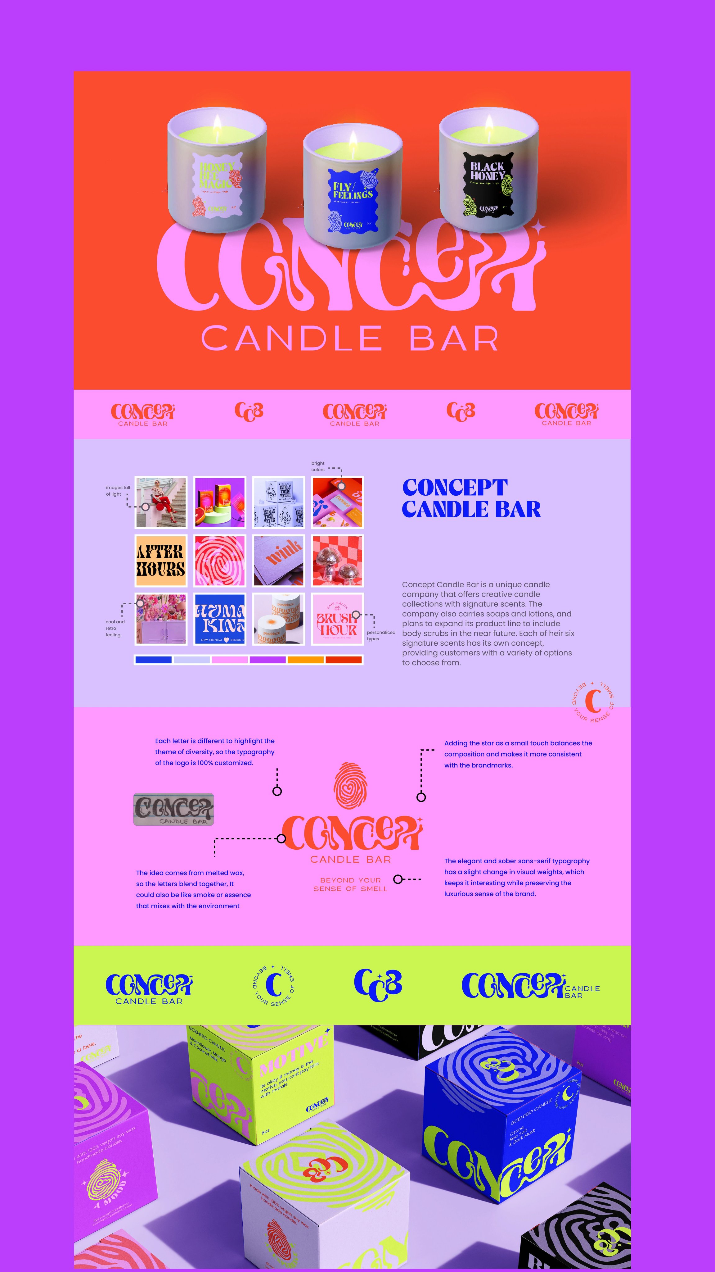Behance Portfolio part 5: Concept Candle Bar.
.
.
.
#brandingstudio #branding #brandstrategy #graphicdesigner #womeninbusiness